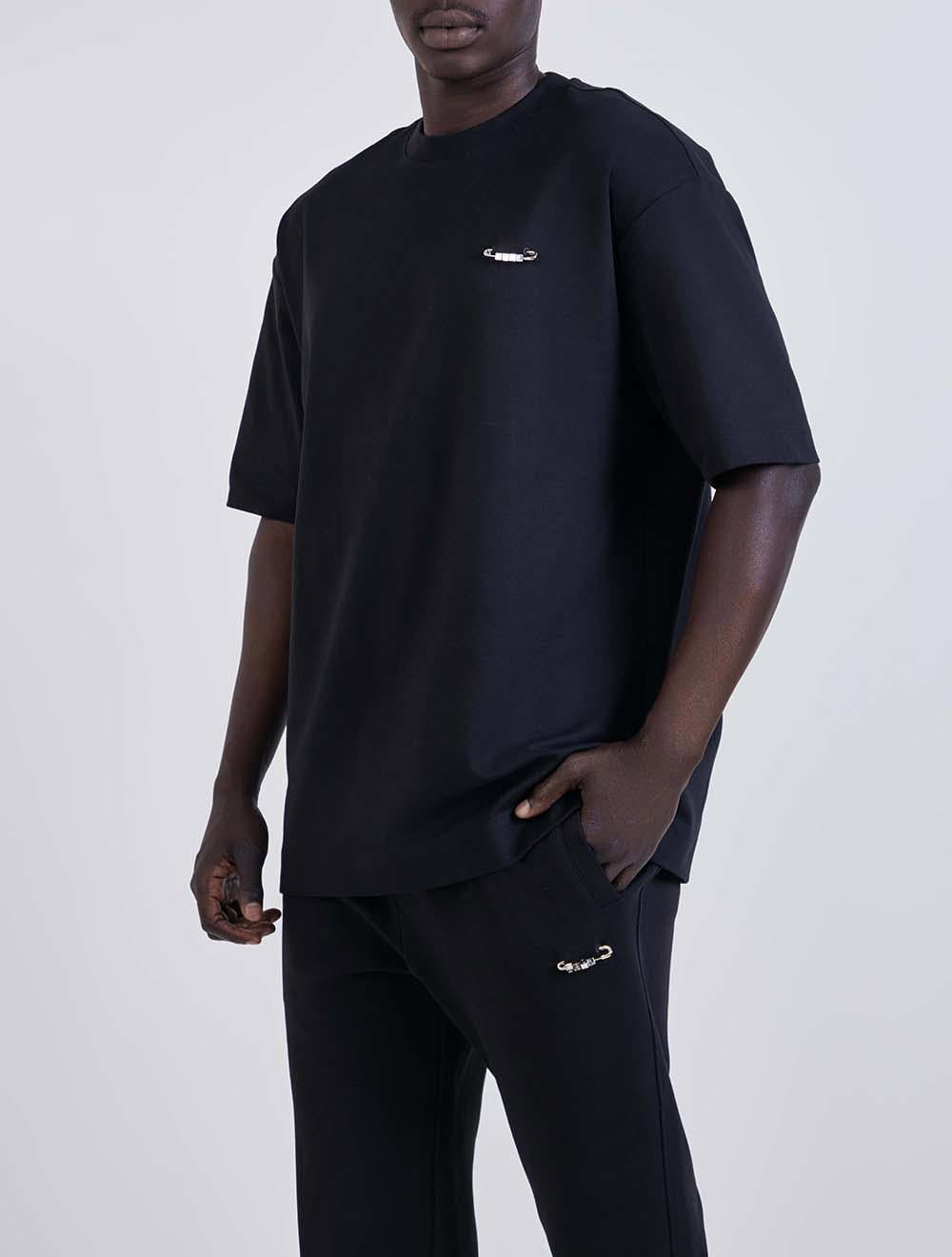 חולצת טי בגזרה משוחררת