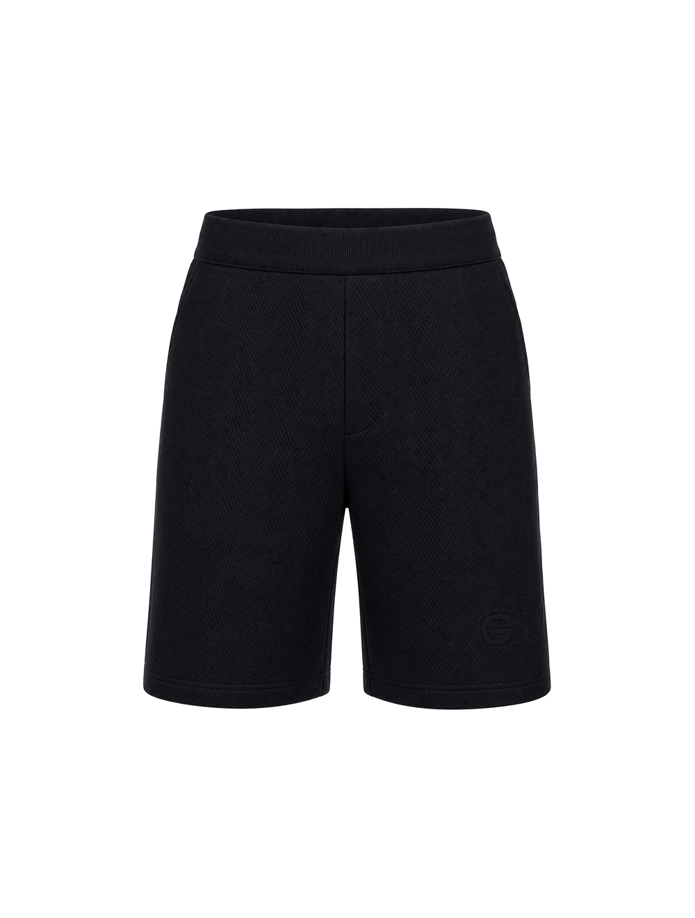 מכנסיים קצרים Herringbone ז'קארד
