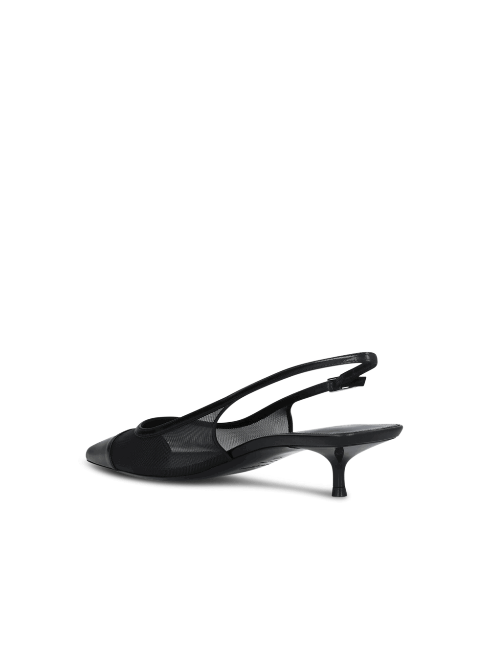 Oxalis עור slingbacks