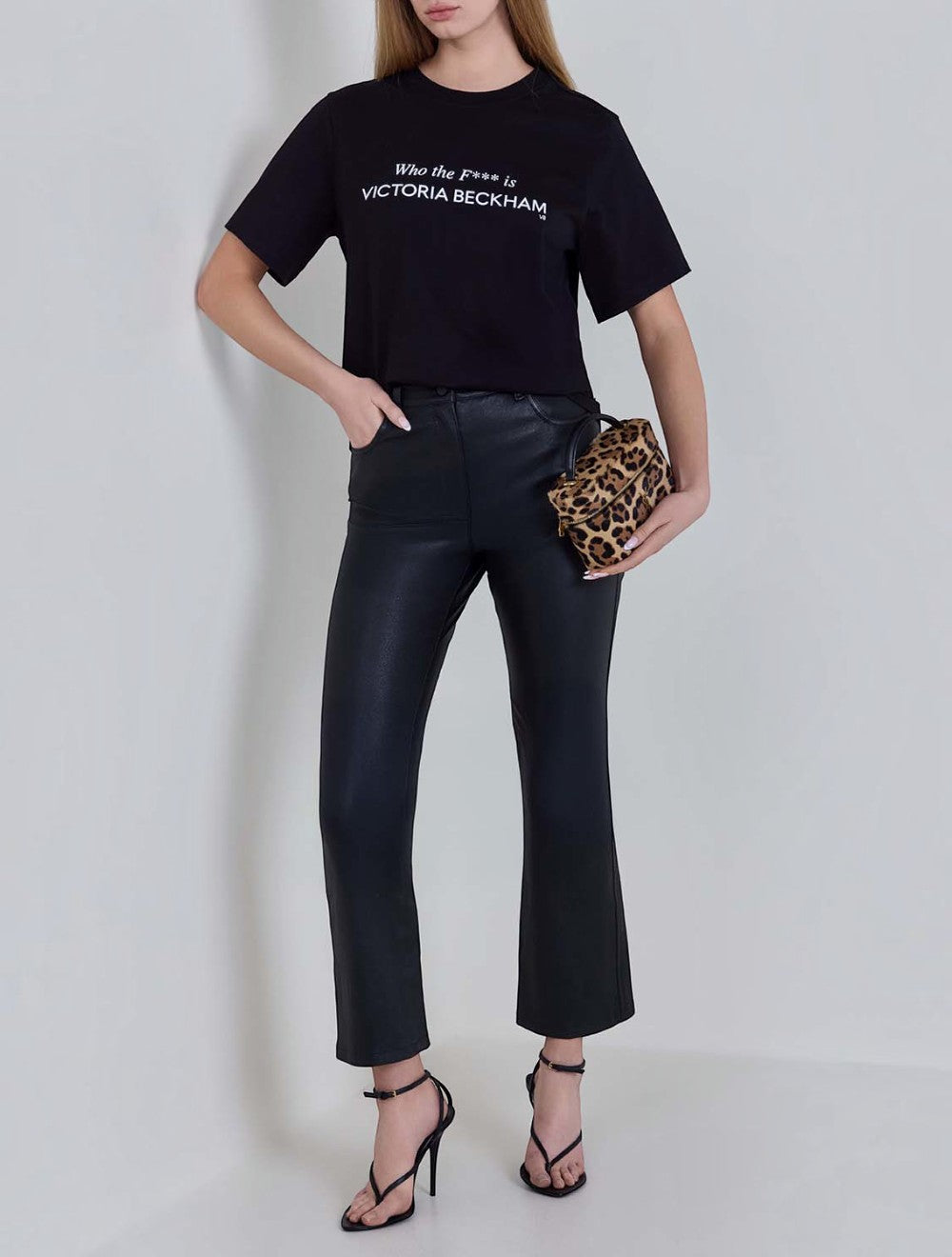 תיק ואניטי Gaby Leopard