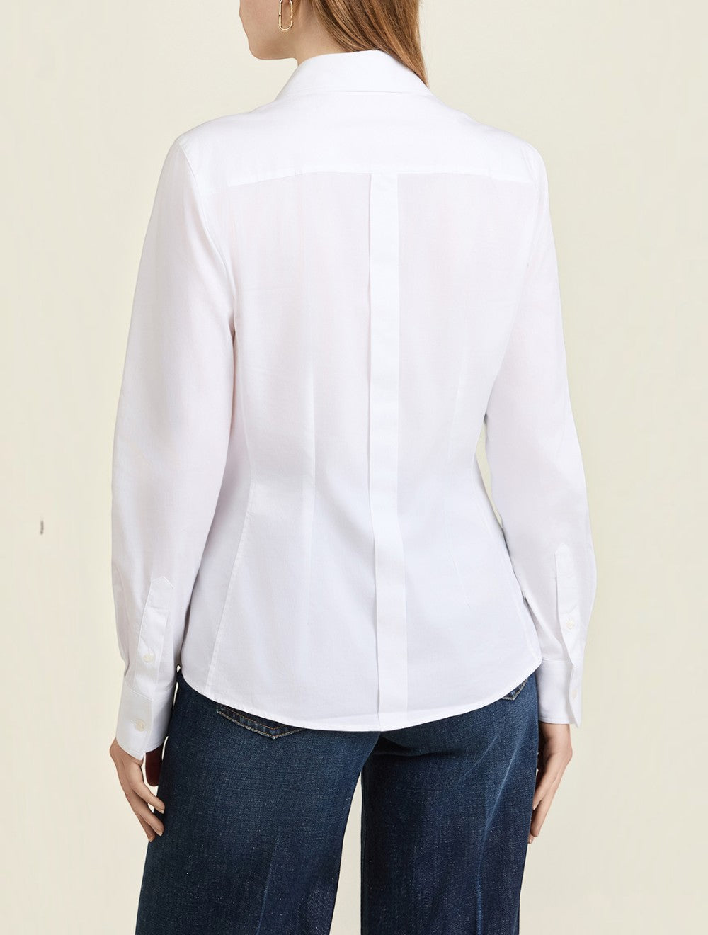 חולצה מכופתרת כותנה מכופתרת