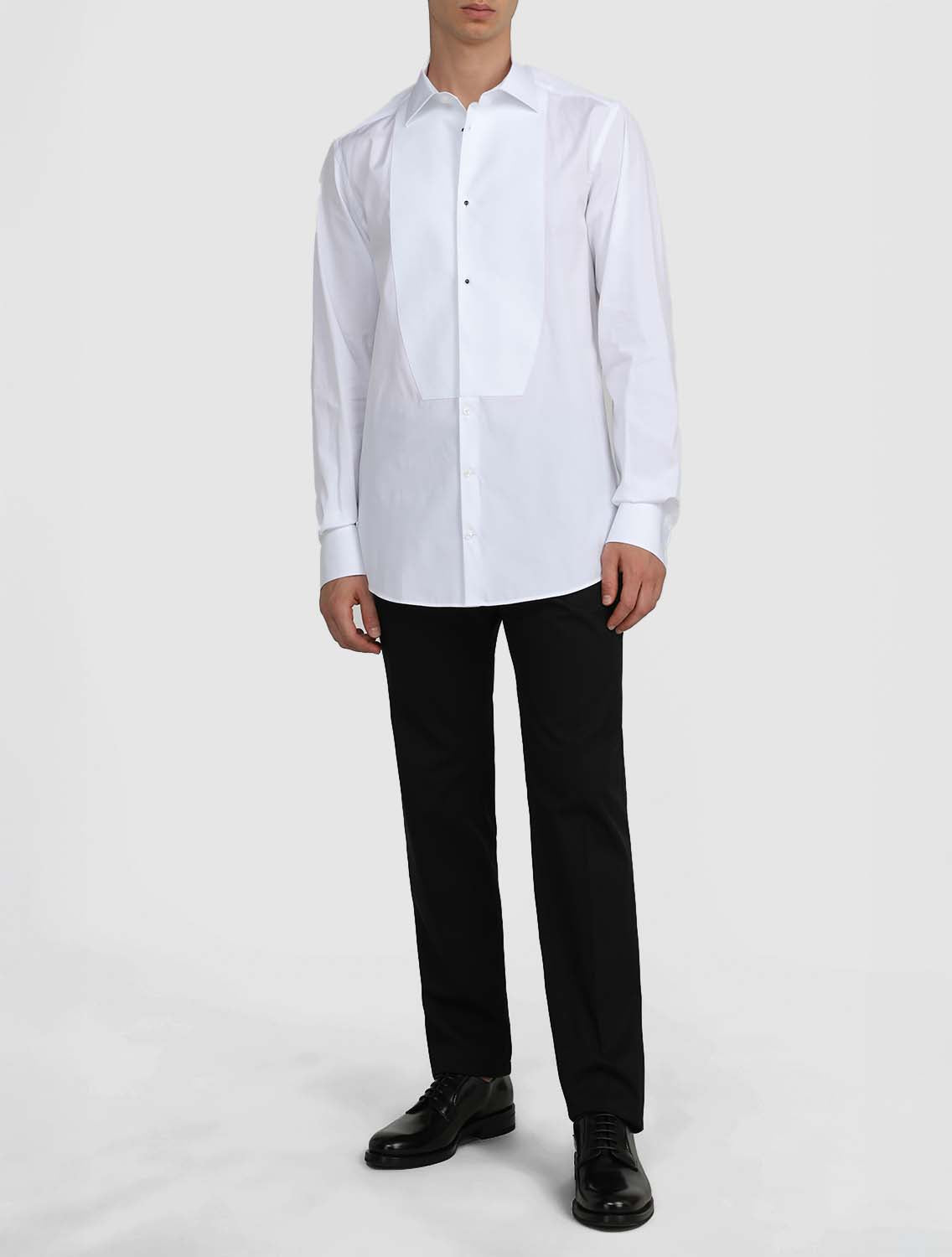 חולצה מכופתרת זהב פיט Tuxedo