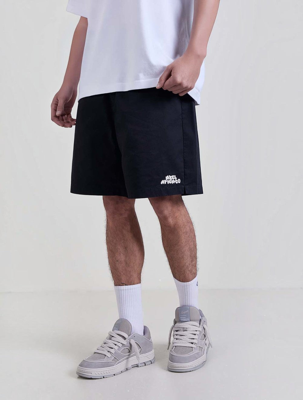 מכנסיים קצרים Heath Drawstring כותנה