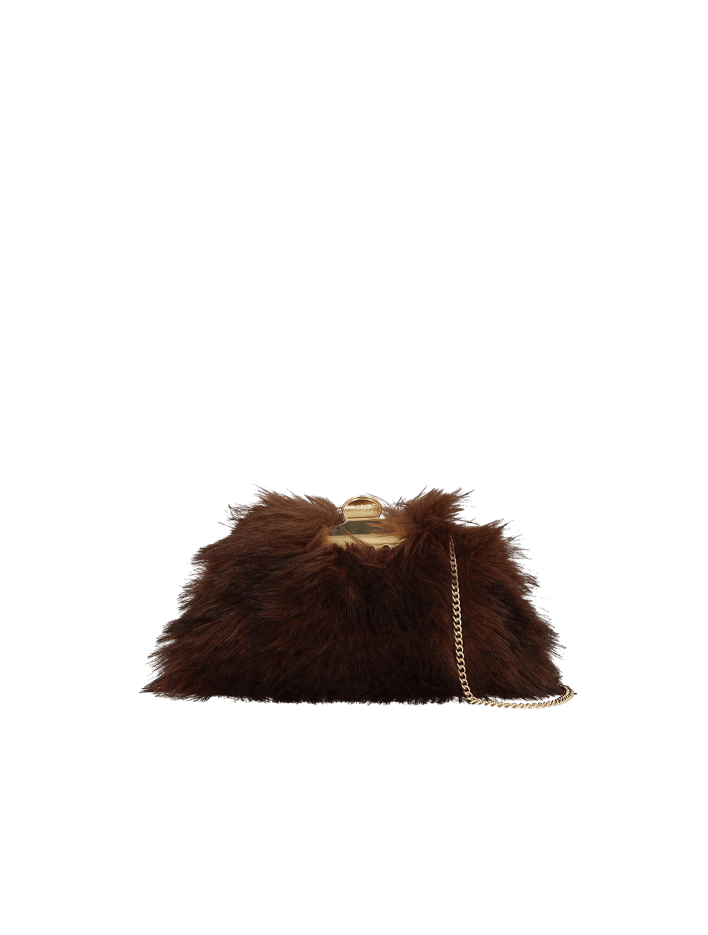 קלאץ' קטן דמוי Fur סיכת קלאו