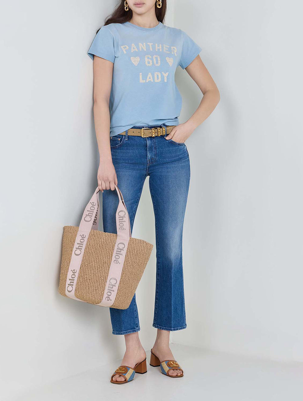 חגורה Rockstud זמש