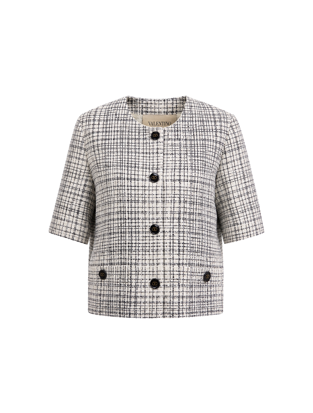 ז'קט מרובע Tweed