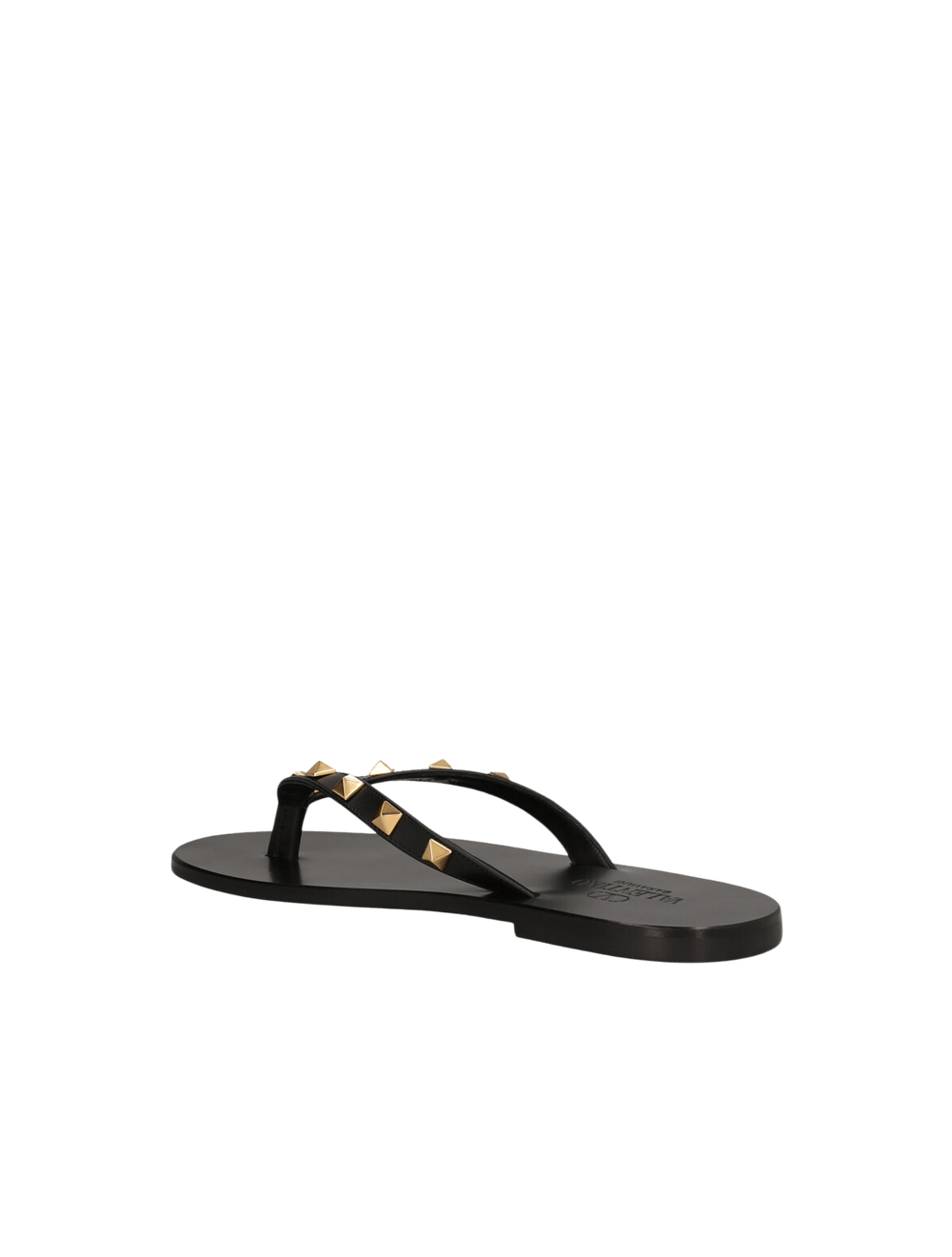 סנדלים Rockstud עור עגל חוטיני