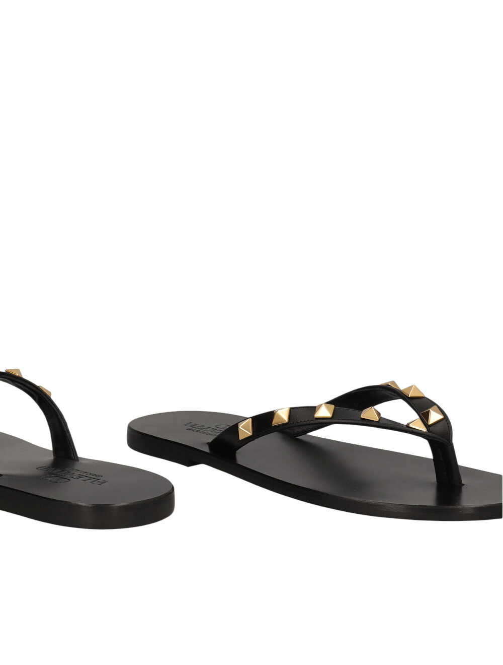 סנדלים Rockstud עור עגל חוטיני
