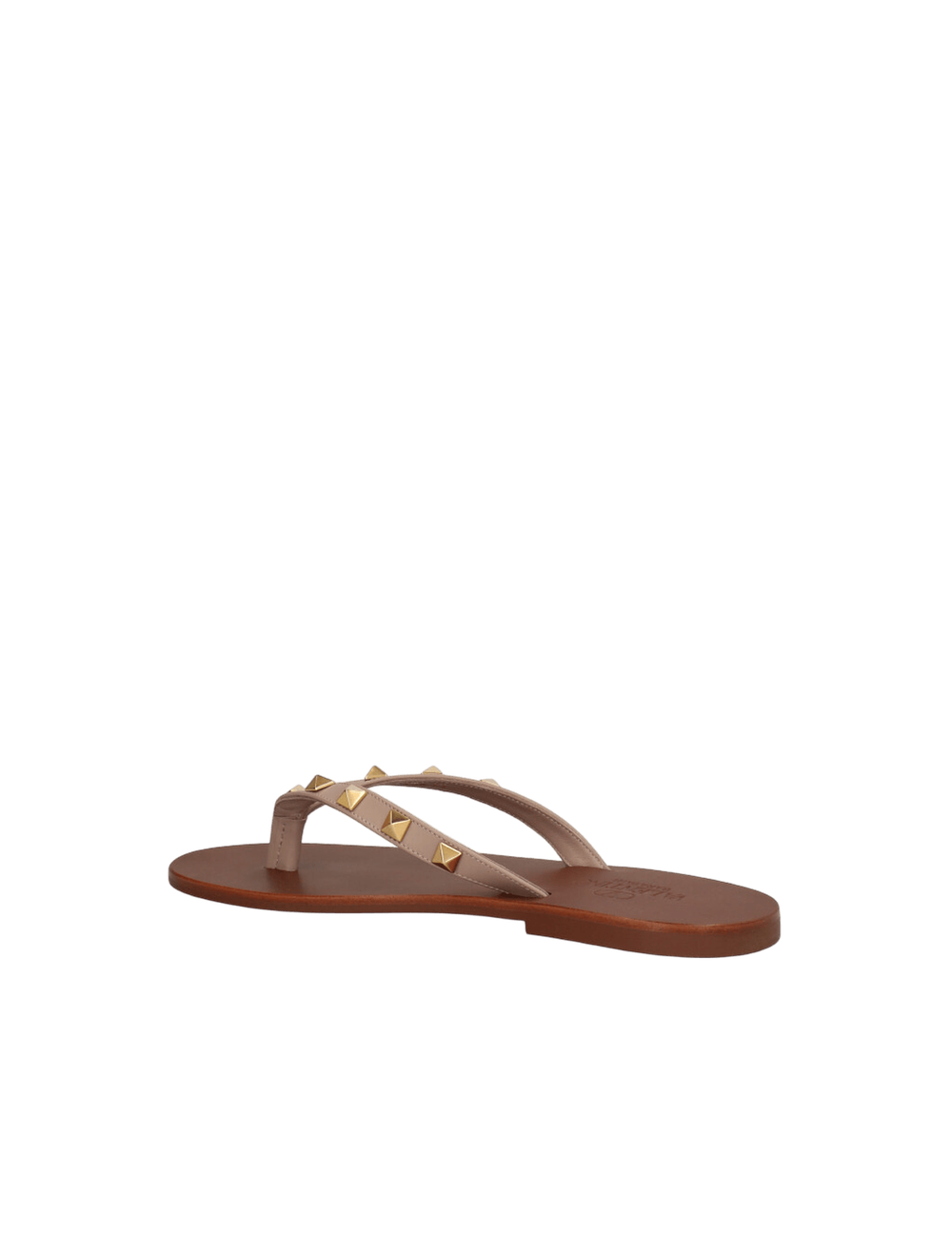 סנדלים Rockstud עור עגל חוטיני