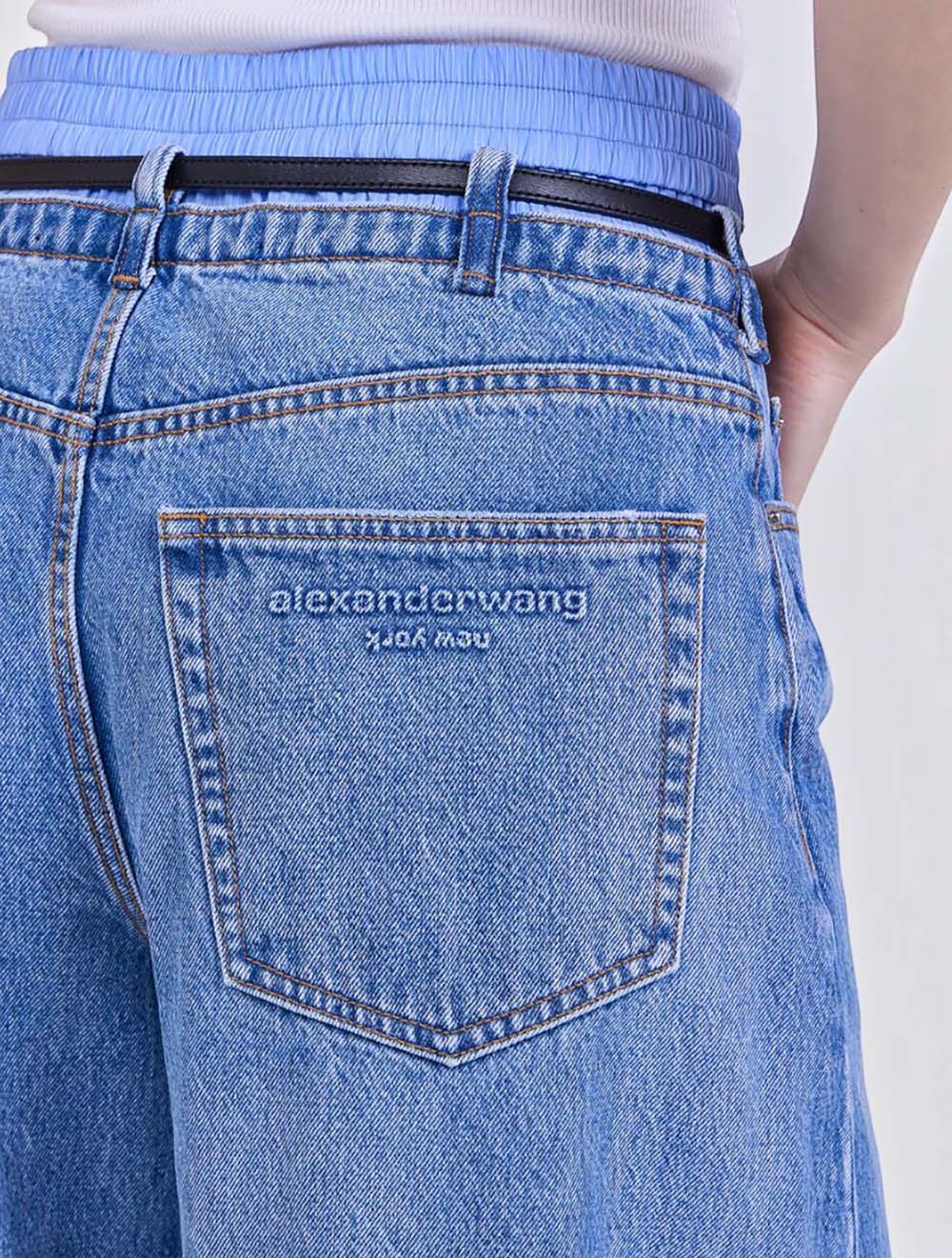ג'ינס עור Belt/Boxer Blow Up