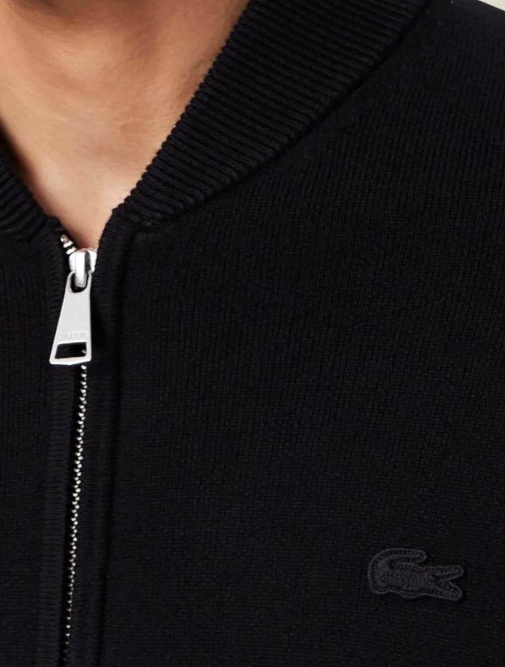 ז'קט בומבר כותנה & צמר סרוג