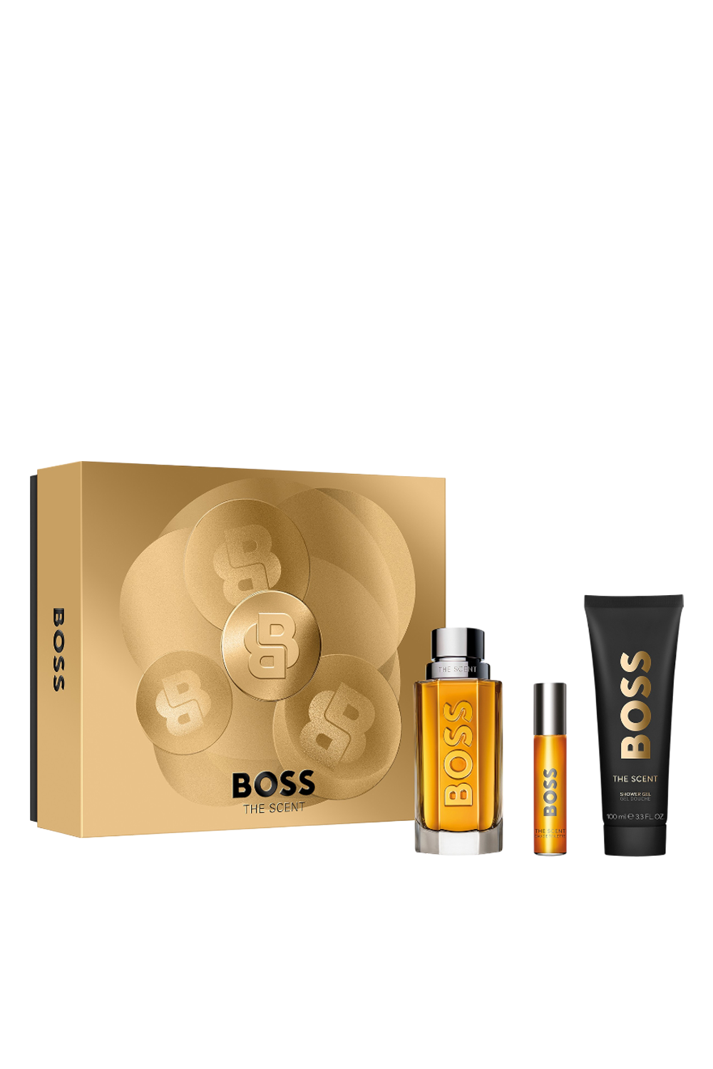 Hugo Boss The Scent EDT 100 ml + EDT 10 ml + Shower Gel 100 ml Set