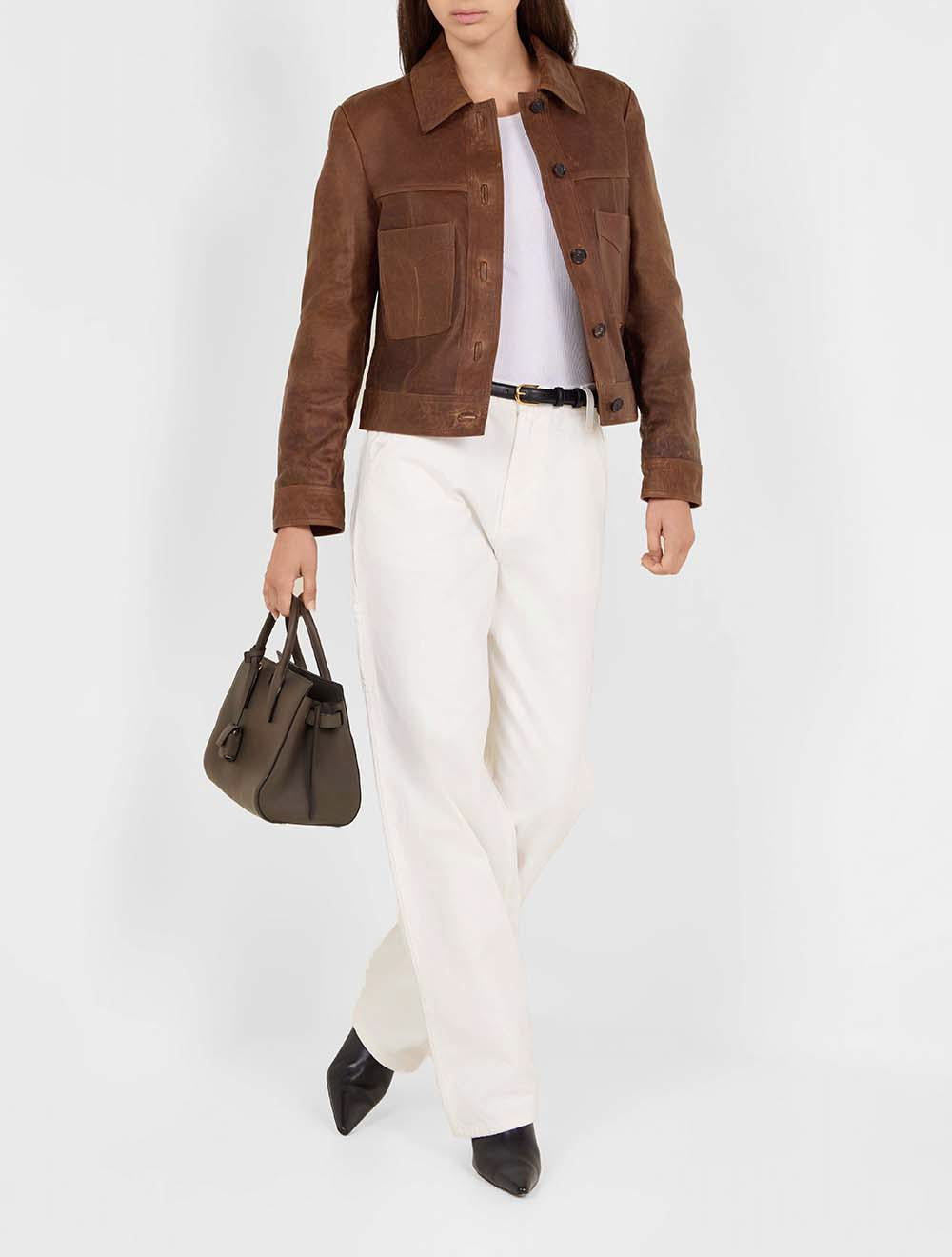 ז׳קט עור סוזאנה