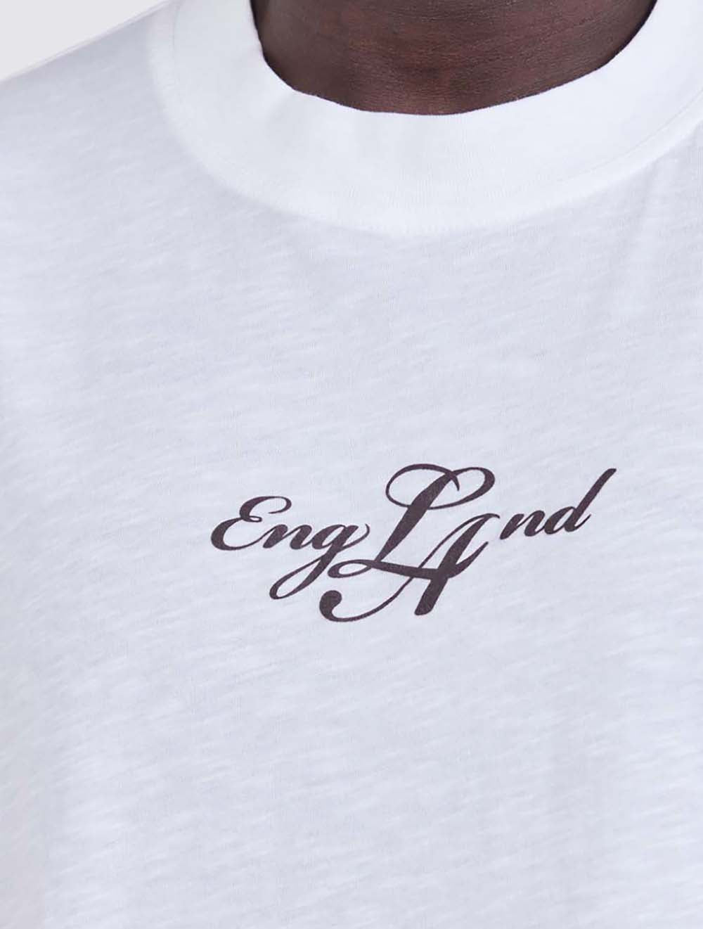 טי שירט כותנה ENGLAND