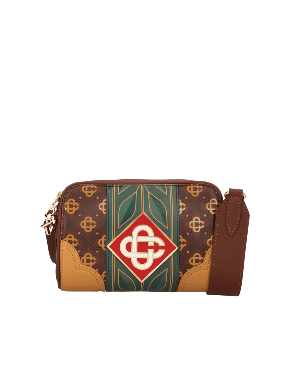 תיק עור Monogram תיק צד