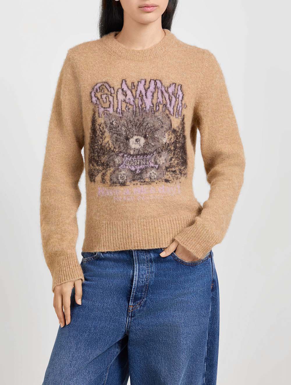 סריג צמר אוברסייז