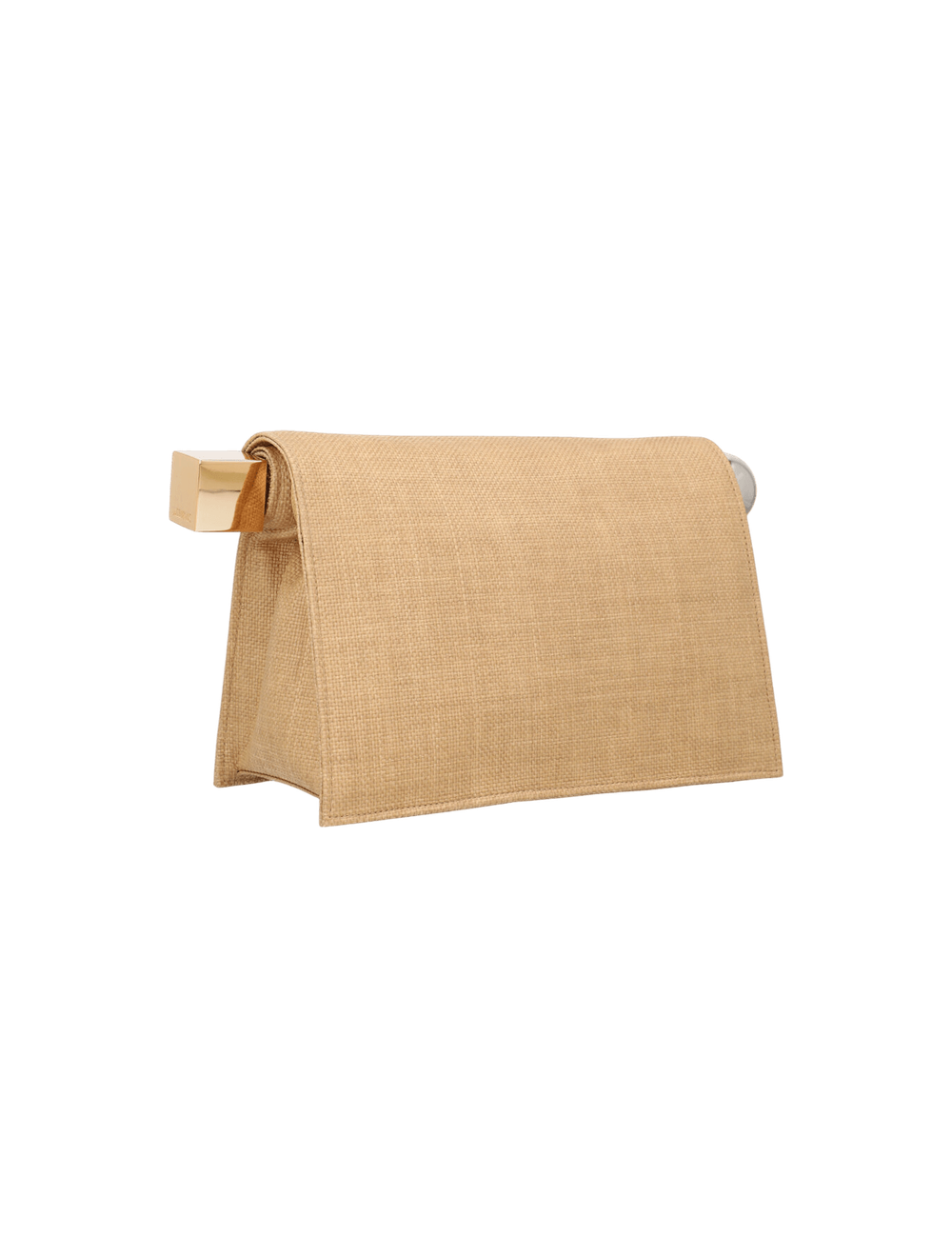 קלאץ' La Pochette Rond Carré רפיה