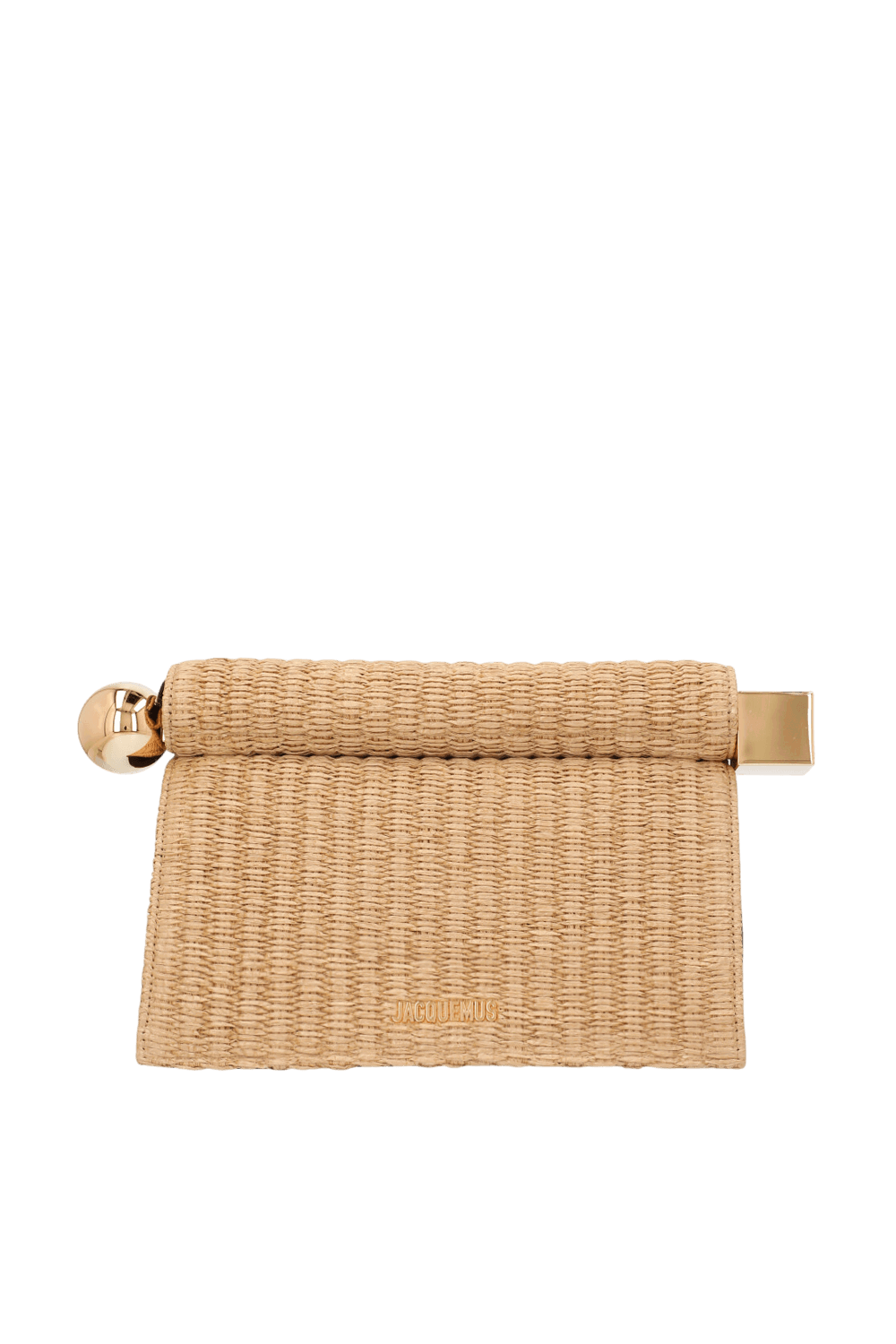 קלאץ' La Pochette Rond Carré רפיה