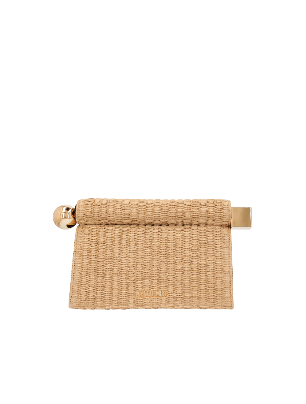 קלאץ' La Pochette Rond Carré רפיה