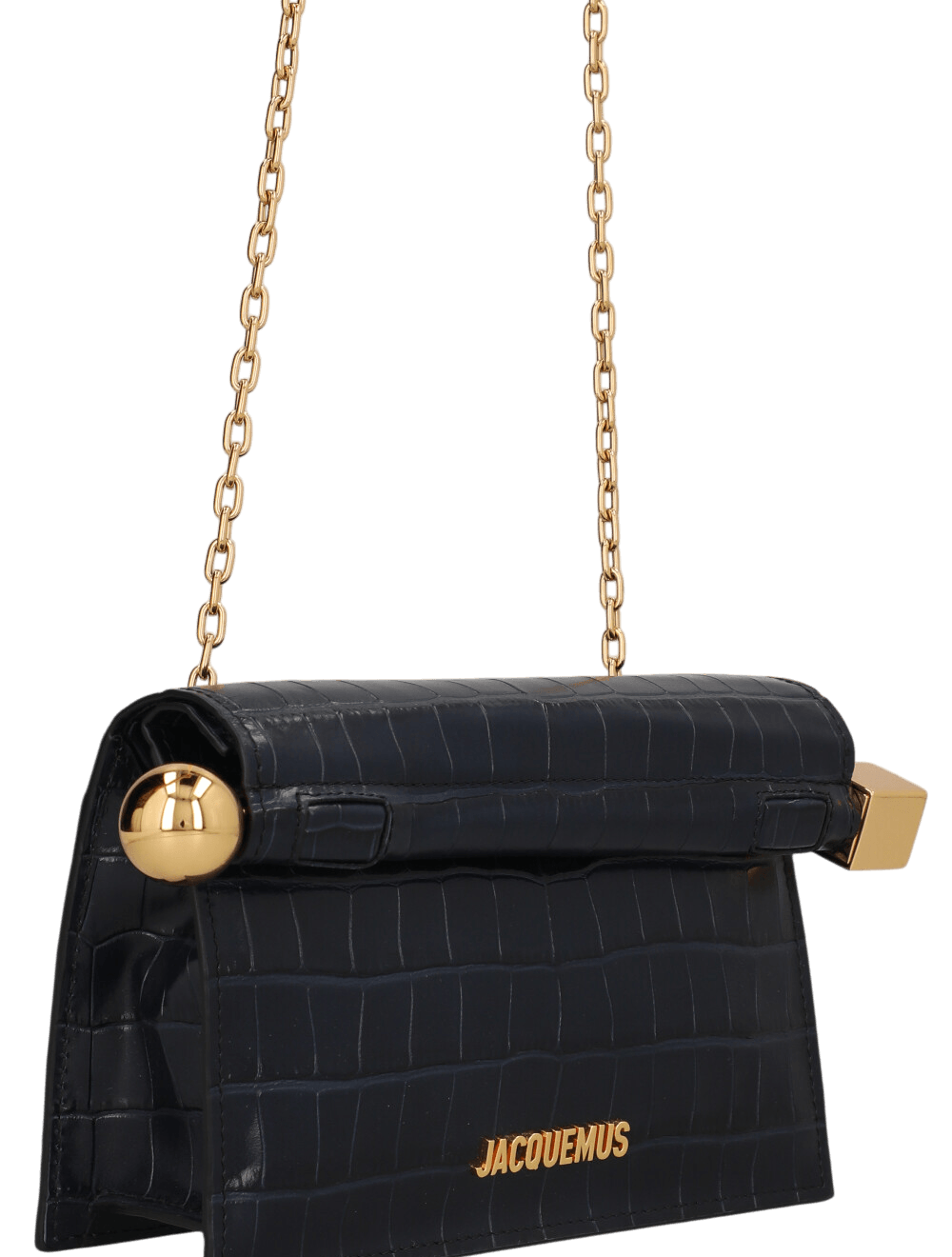 קלאץ' La פטיט Pochette Rond Carré עור