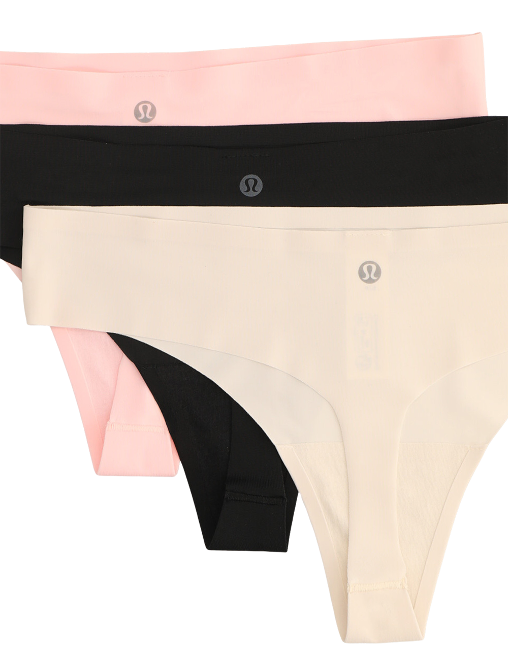 InvisiWear מותן בינוני חוטיני מארז 3