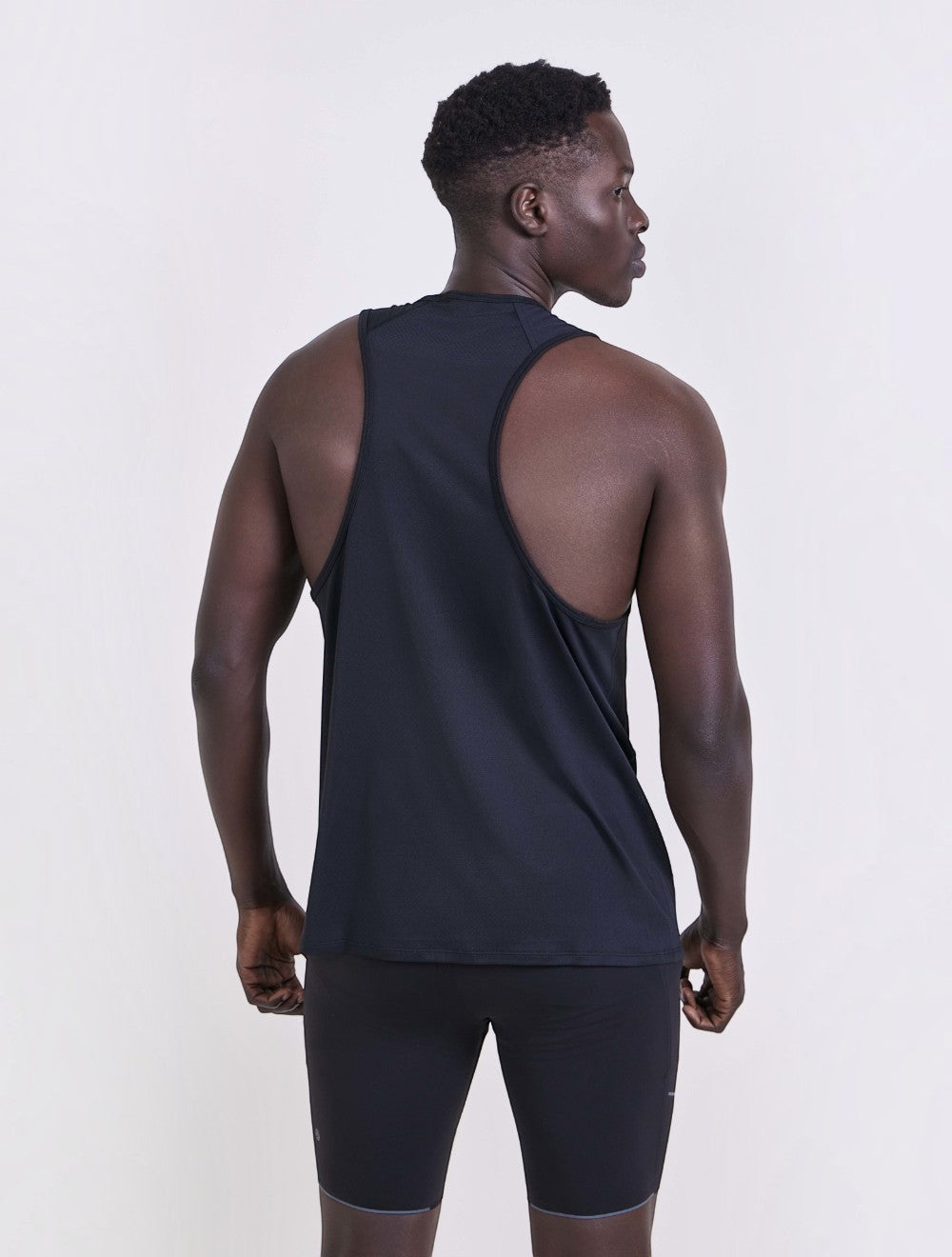 Fast and Free גופיית טנק מחורר פסים