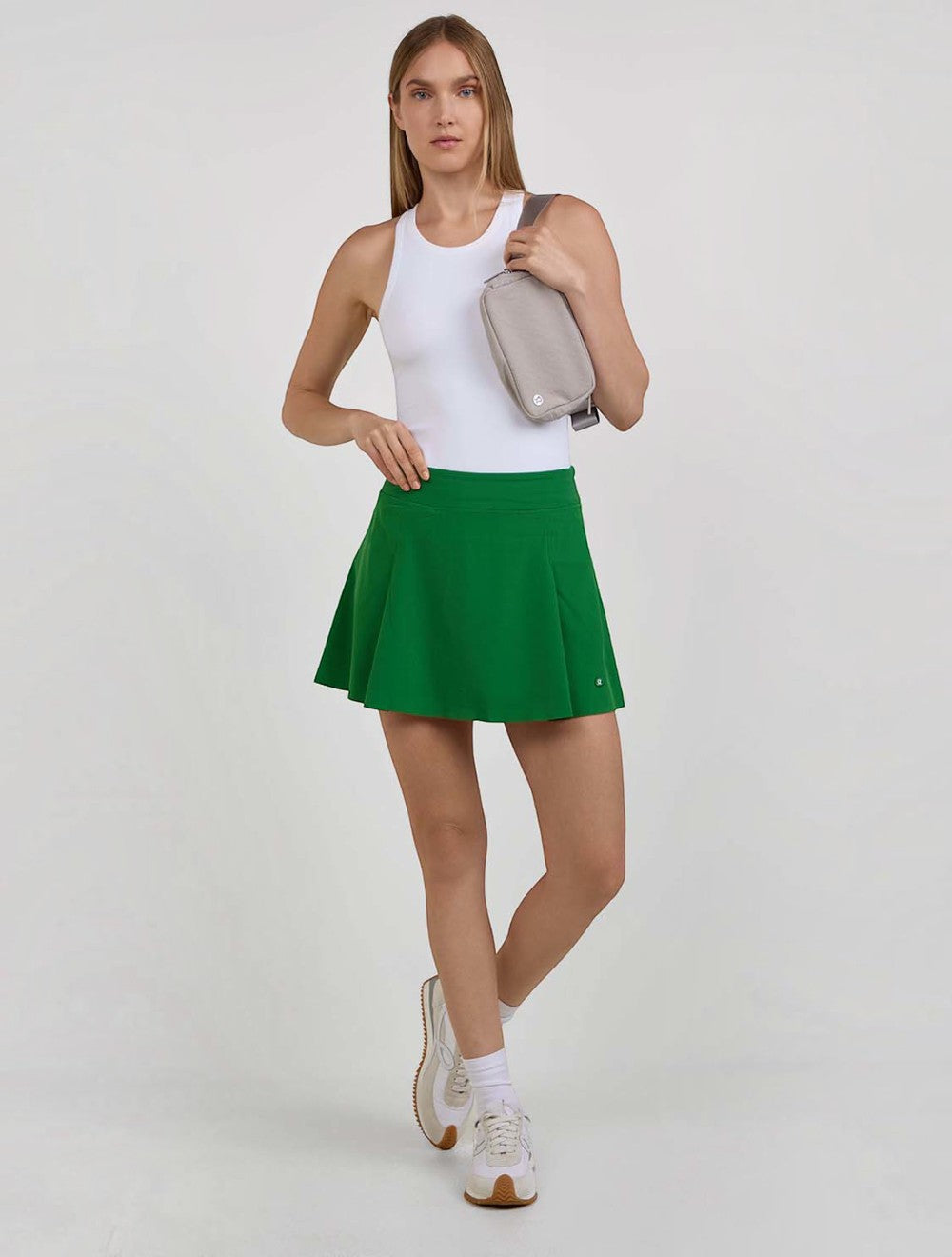 A-Line Side-Pleat חצאית טניס