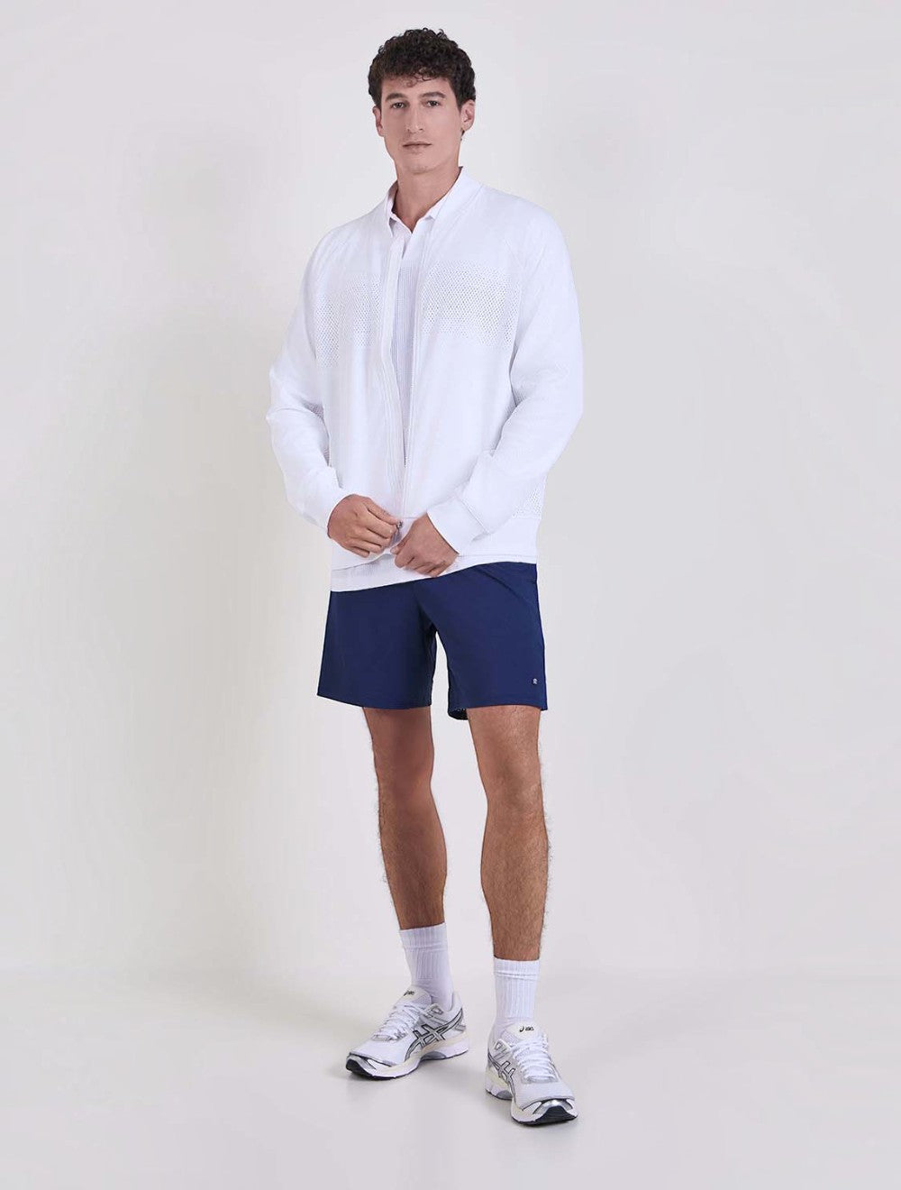 לגברים - Engineered Knit רשת Tennis ג'קט