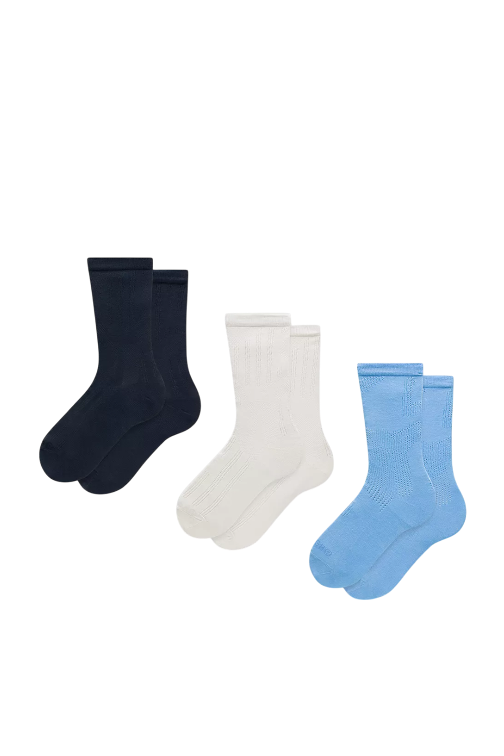 גרביים גבוהות SLNSH Collection סריג פתוח יוניסקס מארז 3 יחידות