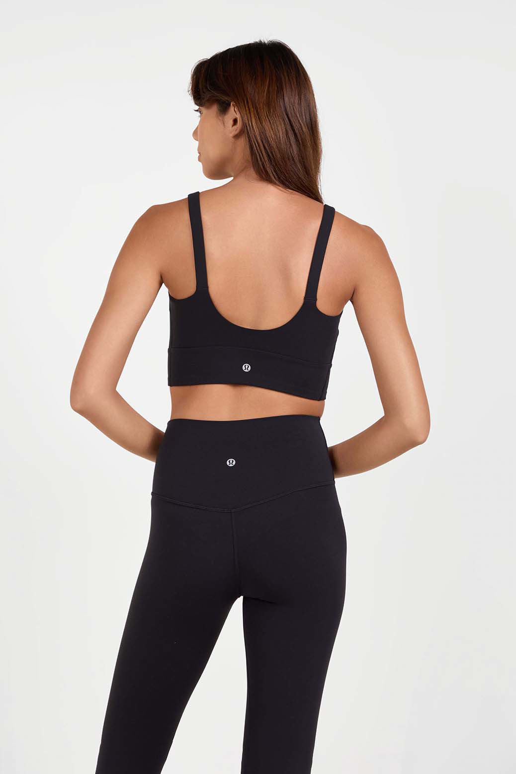 חזיית lululemon Focuser צווארון עגול עמוק תמיכה קלה Cup DDD–G
