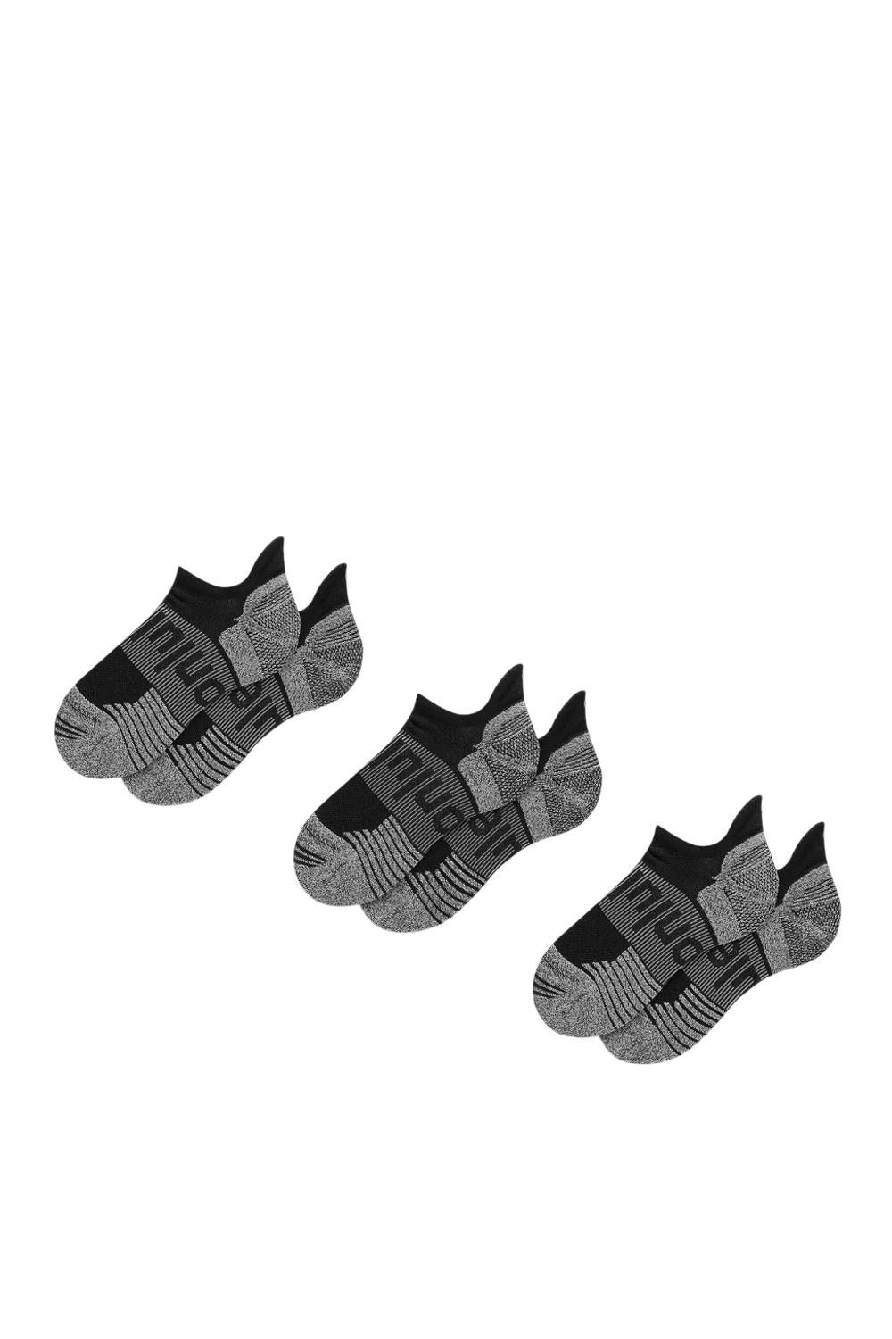 גרבי טאב Power Stride מרופד יוניסקס מארז 3 יחידות