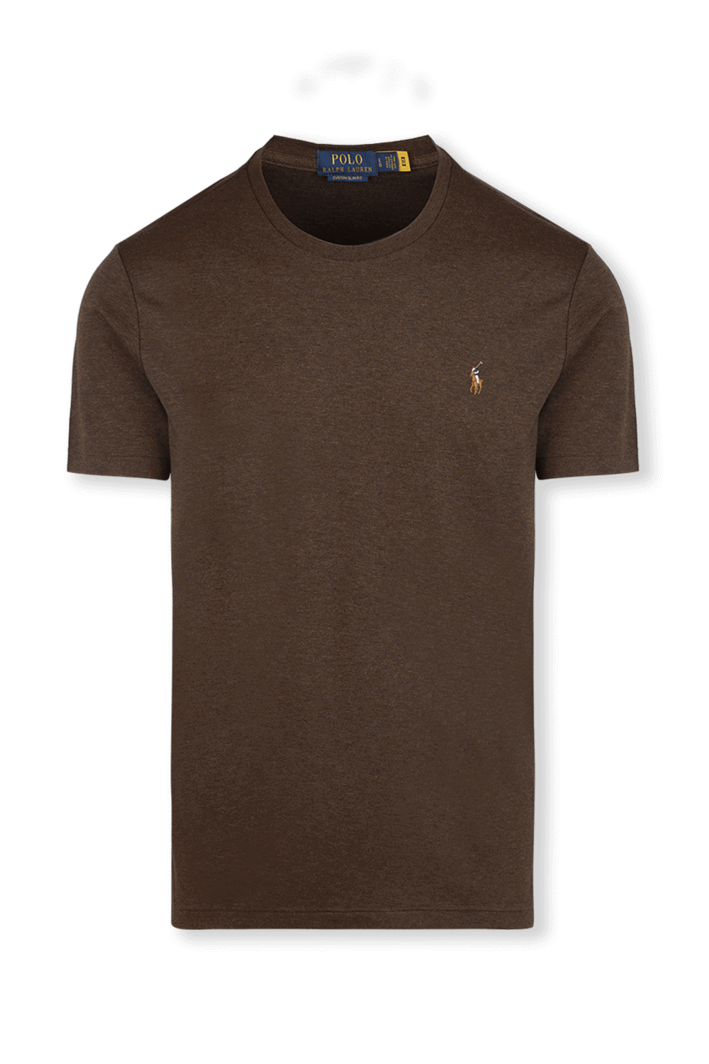 טי שירט כותנה רך בגזרת קסטום סלים פיט