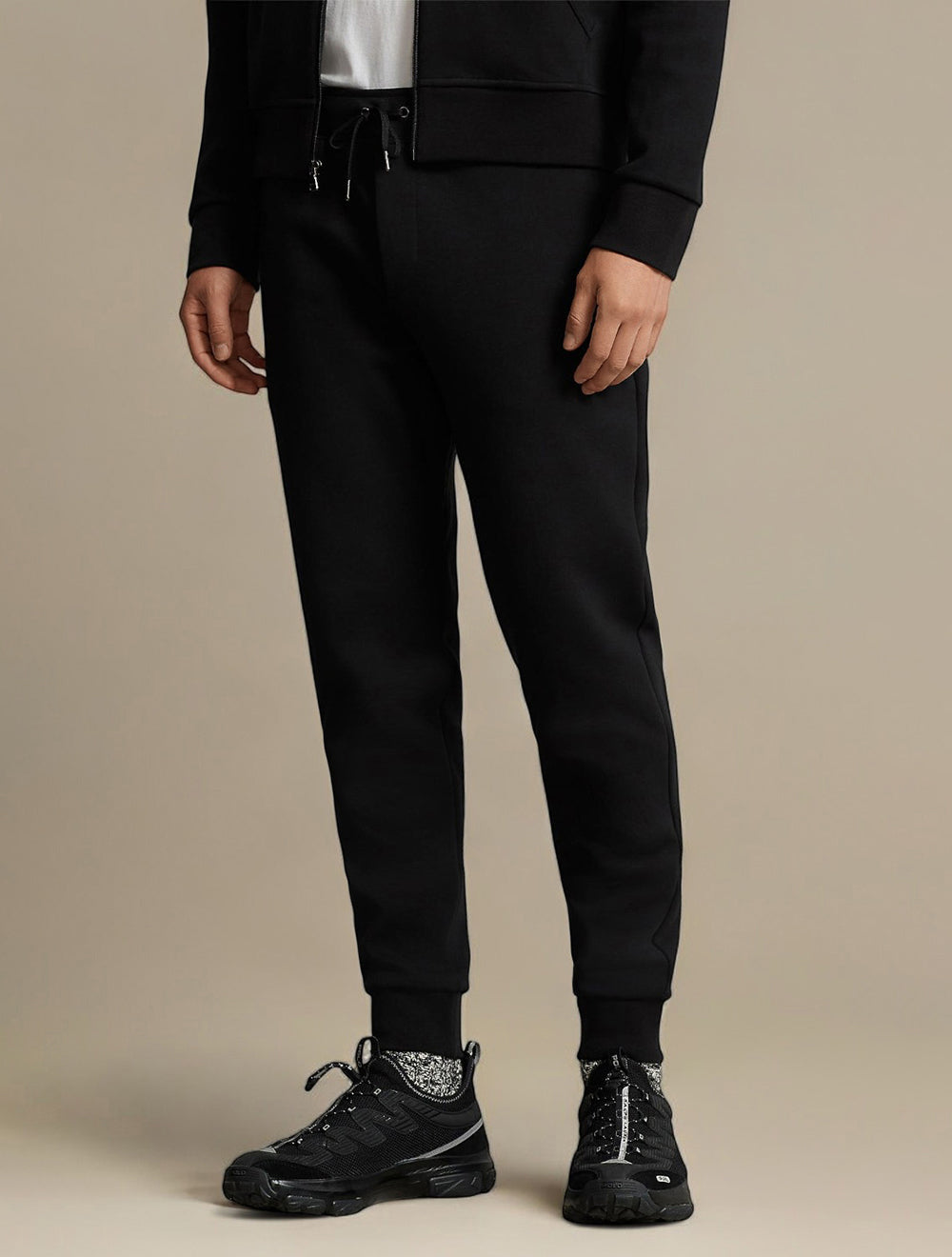 מכנסיים כפול סרוג Jogger
