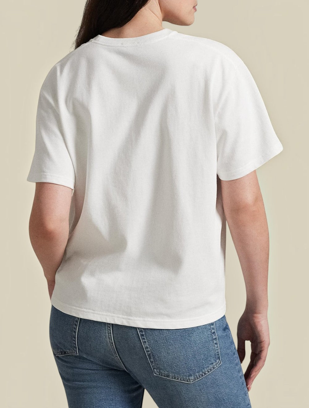 טי שירט ג'רזי כותנה רפוי