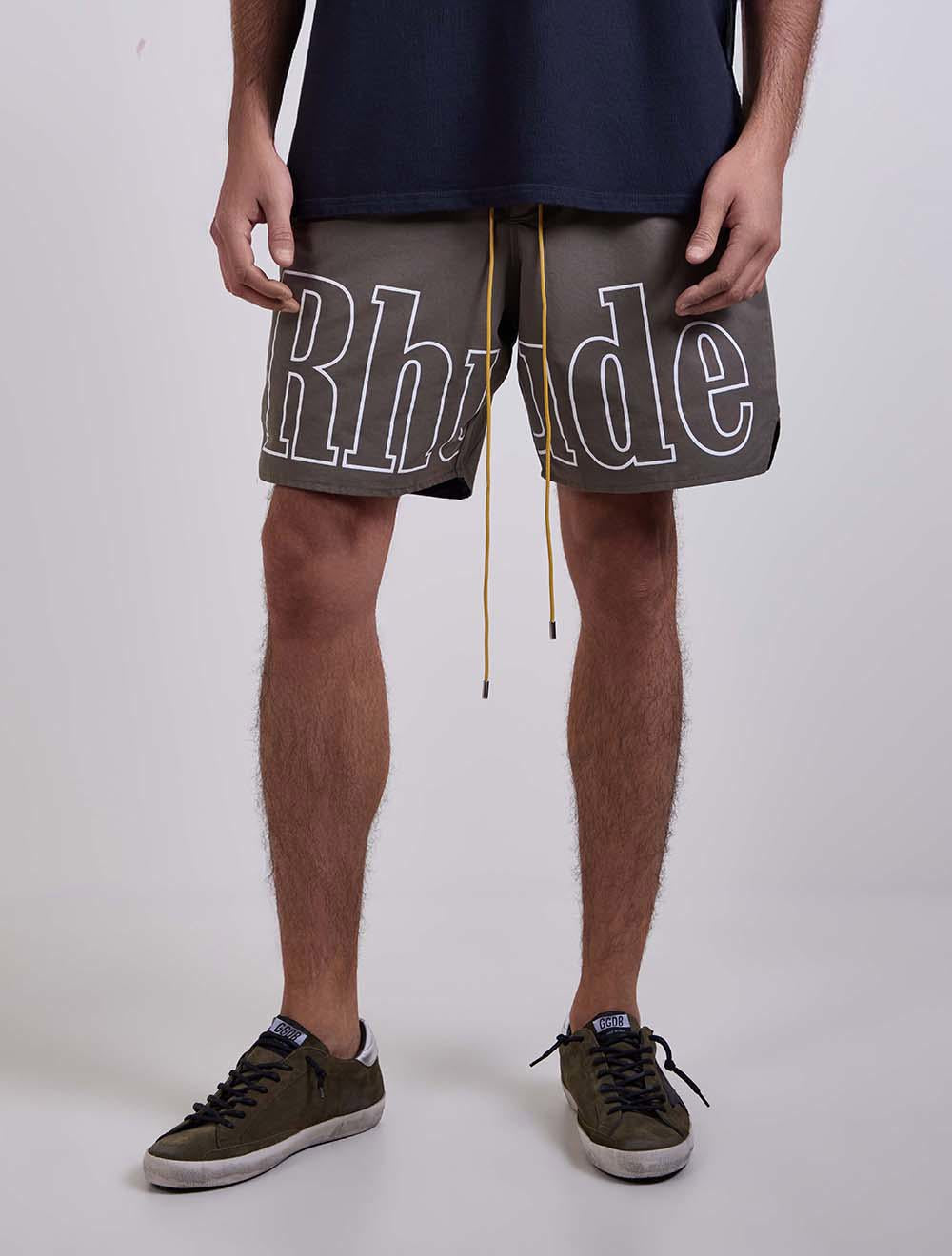 מכנסיים קצרים עם לוגו RH