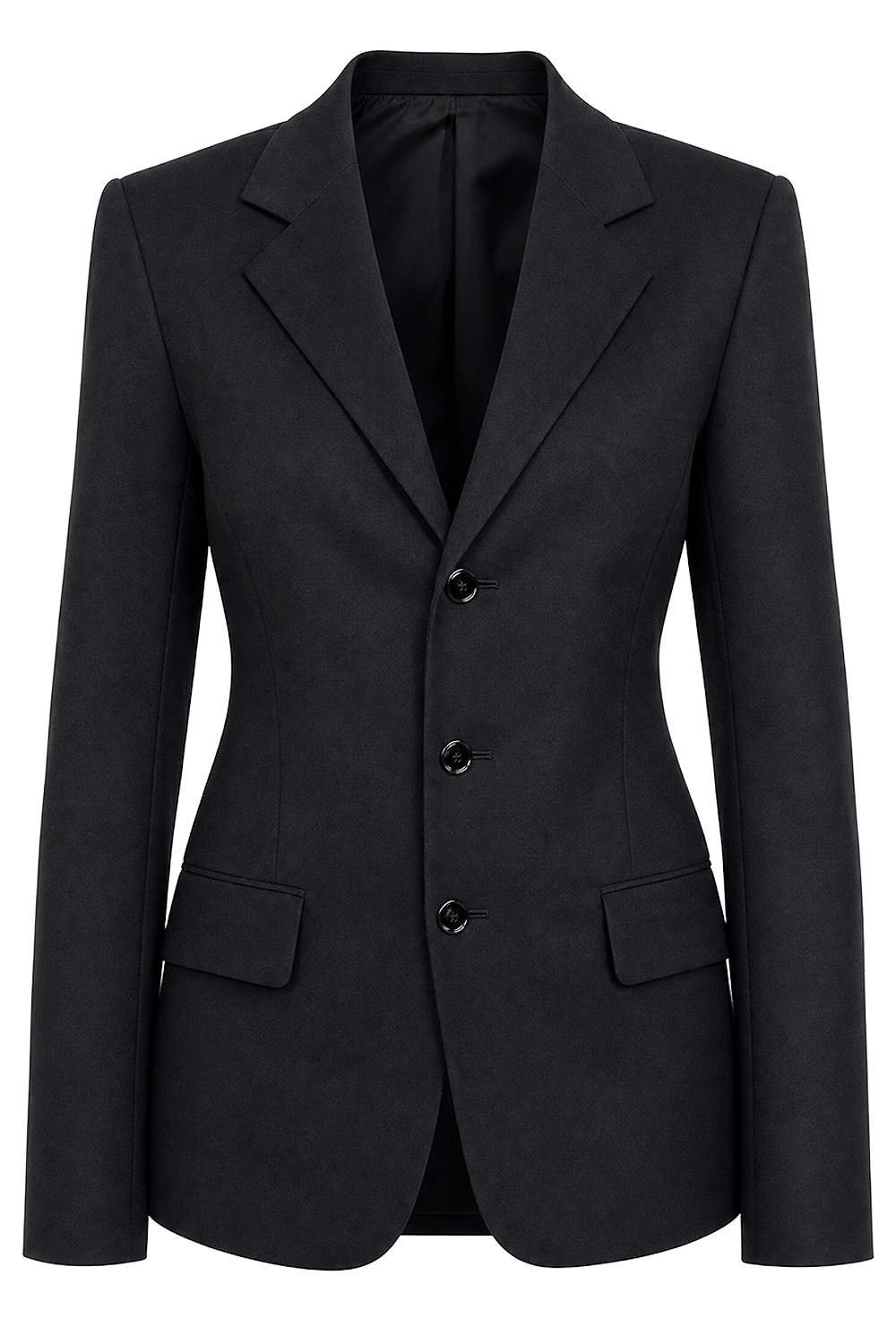 בלייזר צמר שחור