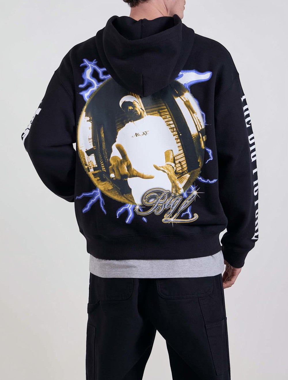 הודי Awake Ny x Big L ''the Big Picture'' רוכסן