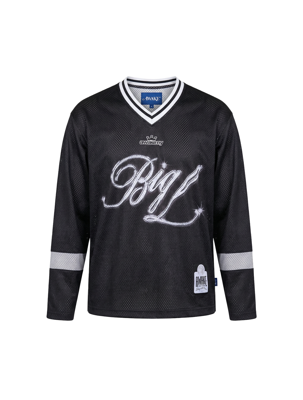 חולצה מכופתרת Awake Ny x Big L ''the Big Picture'' Hockey ג'רסי