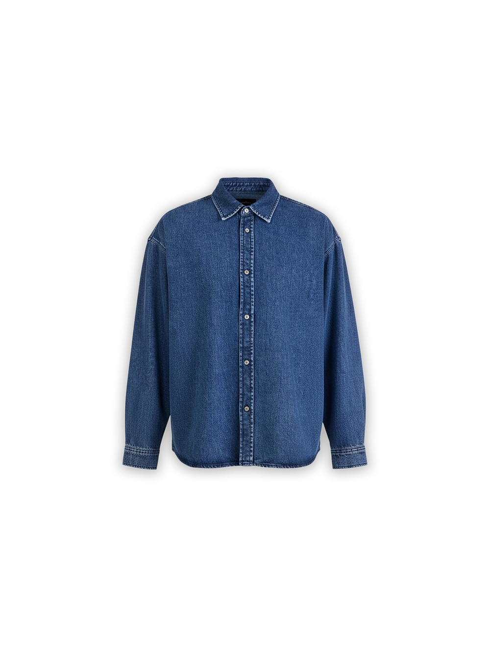 חולצה מכופתרת רלקסד דנים