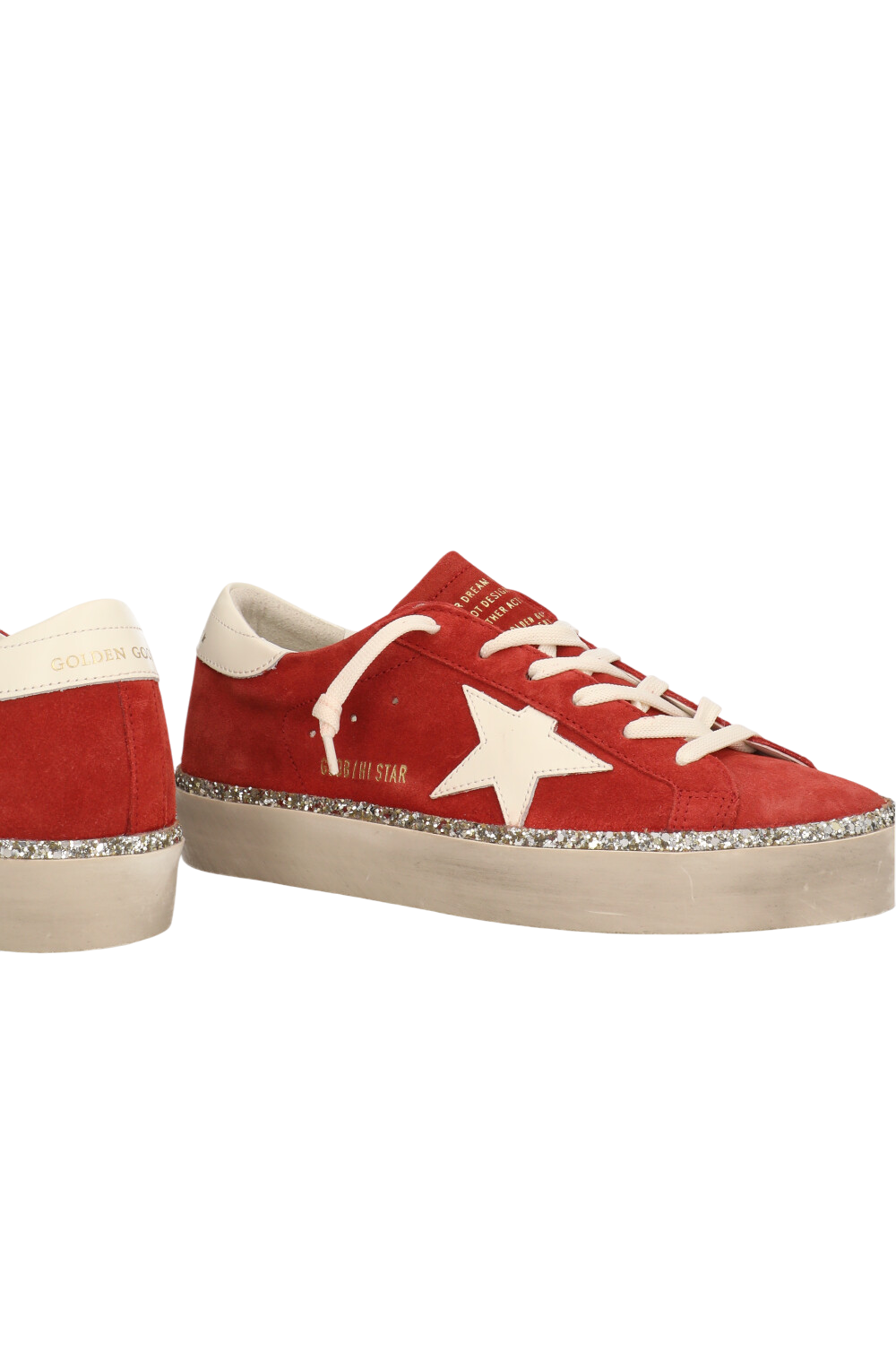סניקרס Hi Star זמש עם עור Star