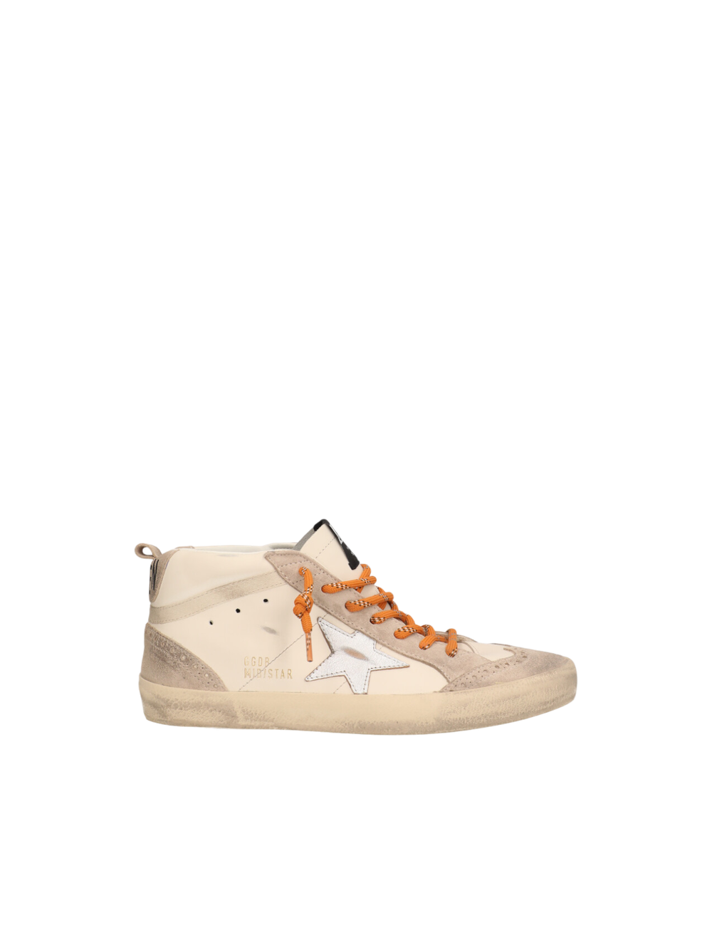 סניקרס עור Mid Star זמש Toe & Spur