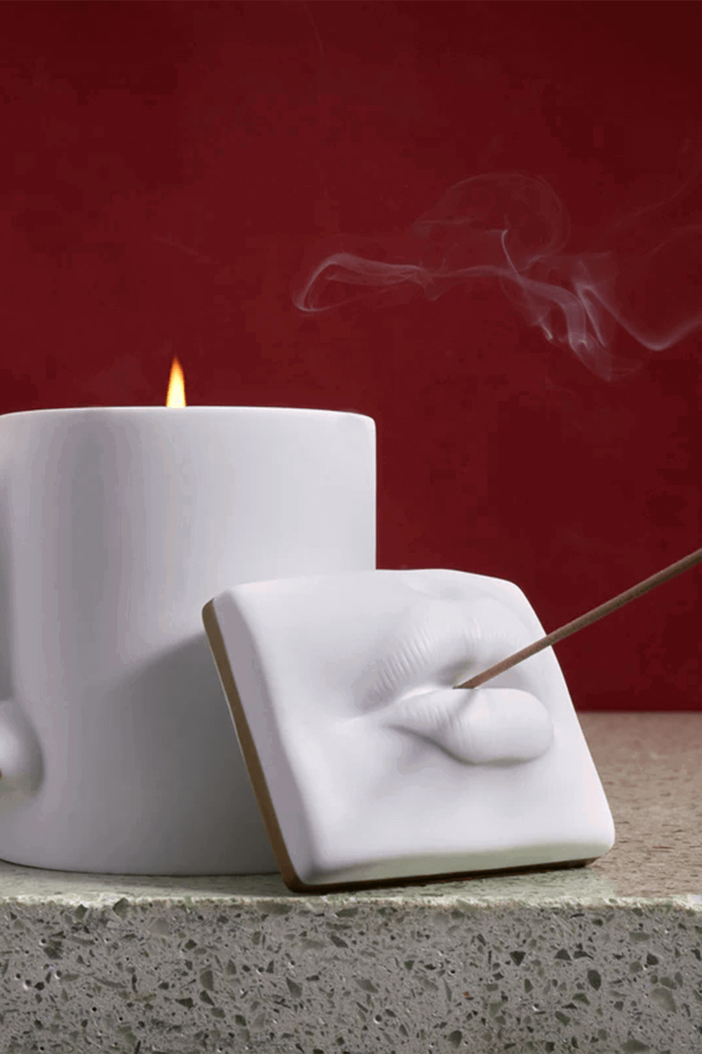 Smoking Lips Incense Holder