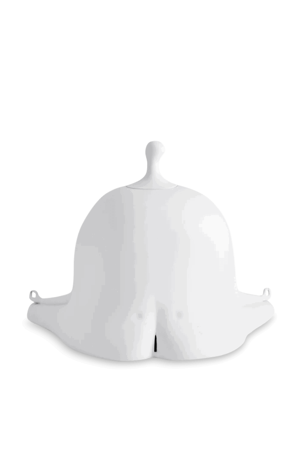 Haas Meditator Incense Burner - White+Gold