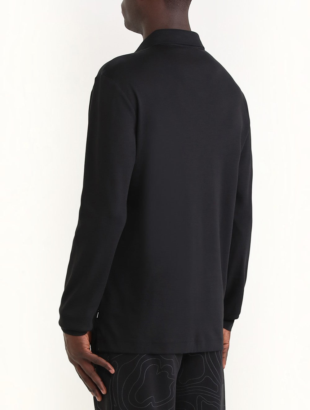 חולצת פולו ארוך Sleeved Interlock