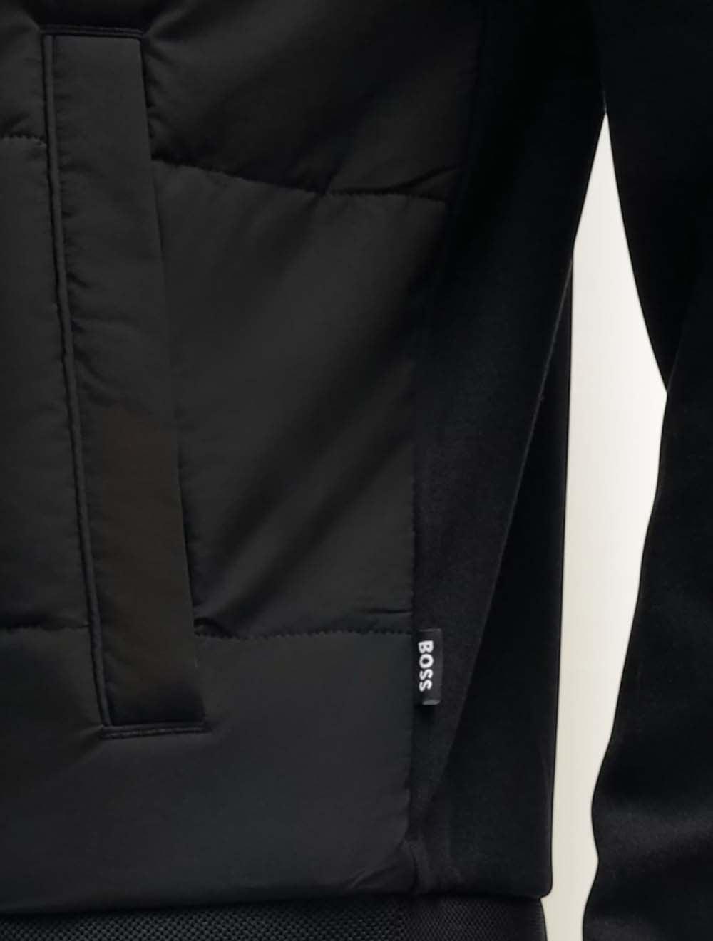 סווטשירט עם רוכסן עם Padded Front