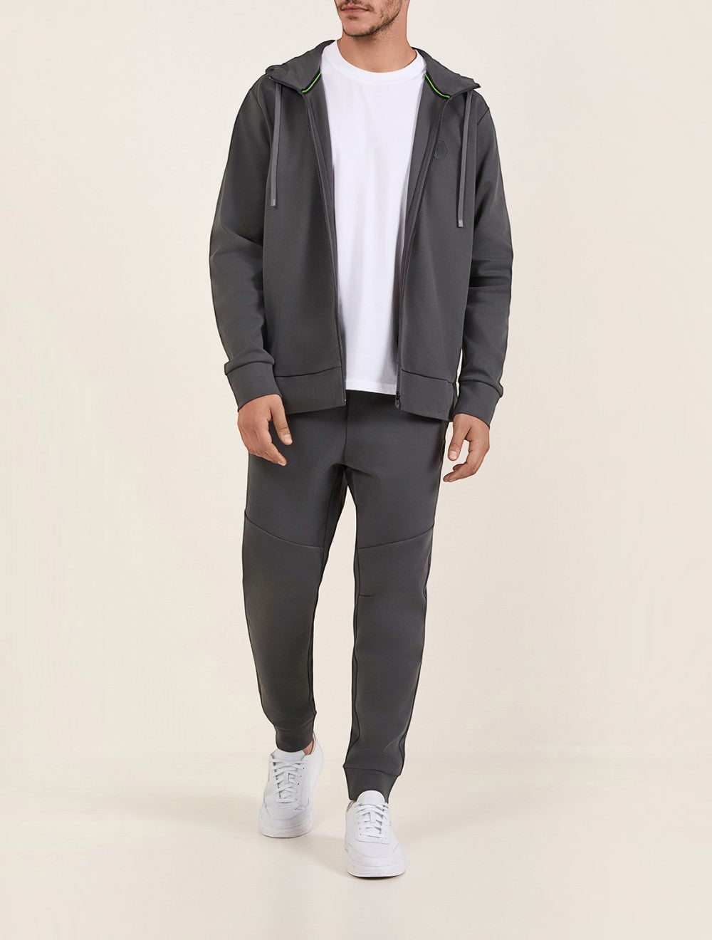 Tracksuit Bottoms עם כפול B מונוגרם