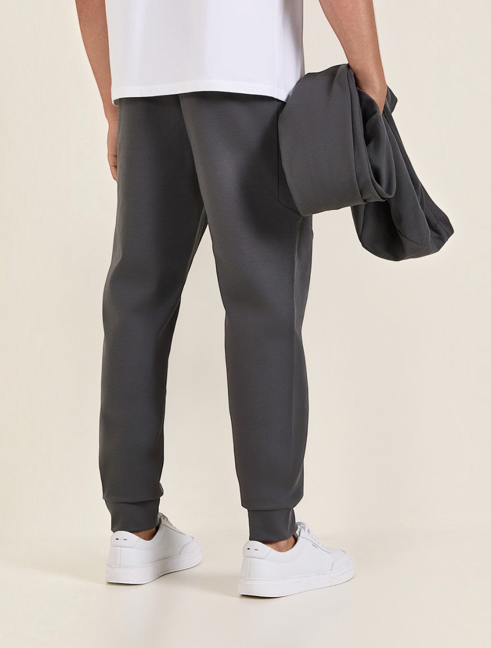 Tracksuit Bottoms עם כפול B מונוגרם