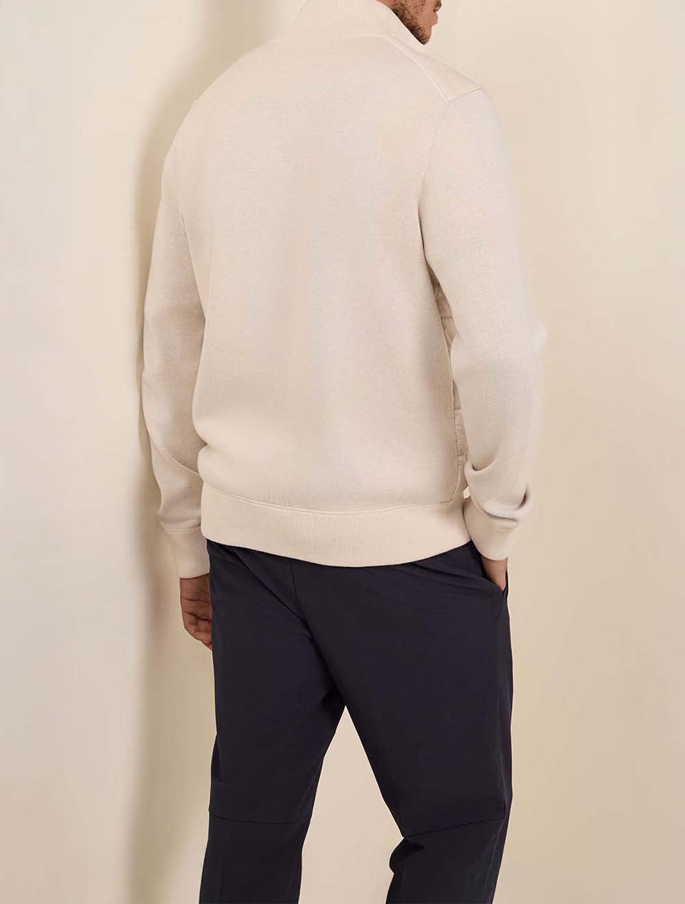 ז'קט כותנה & Woll עם Padded Front