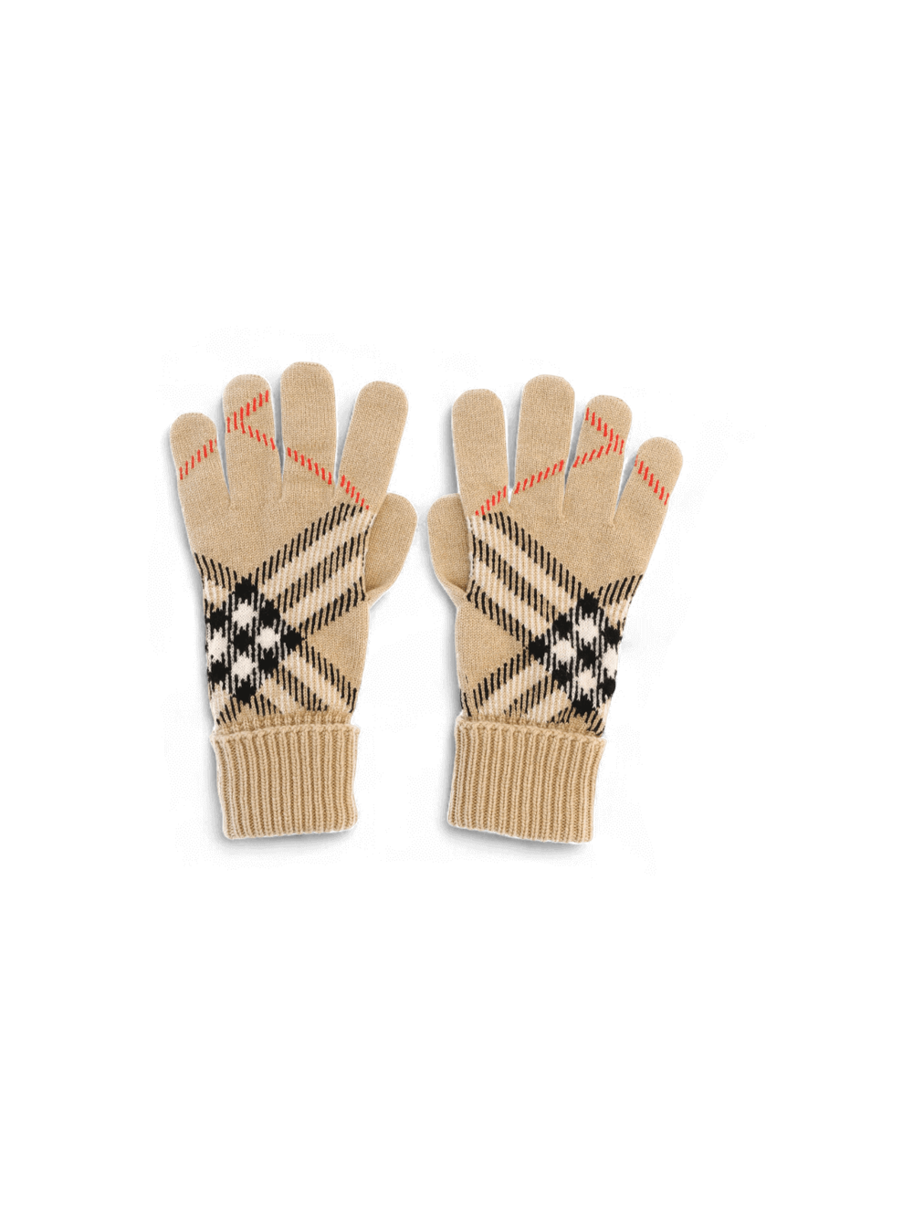 קשמיר משבצות Gloves