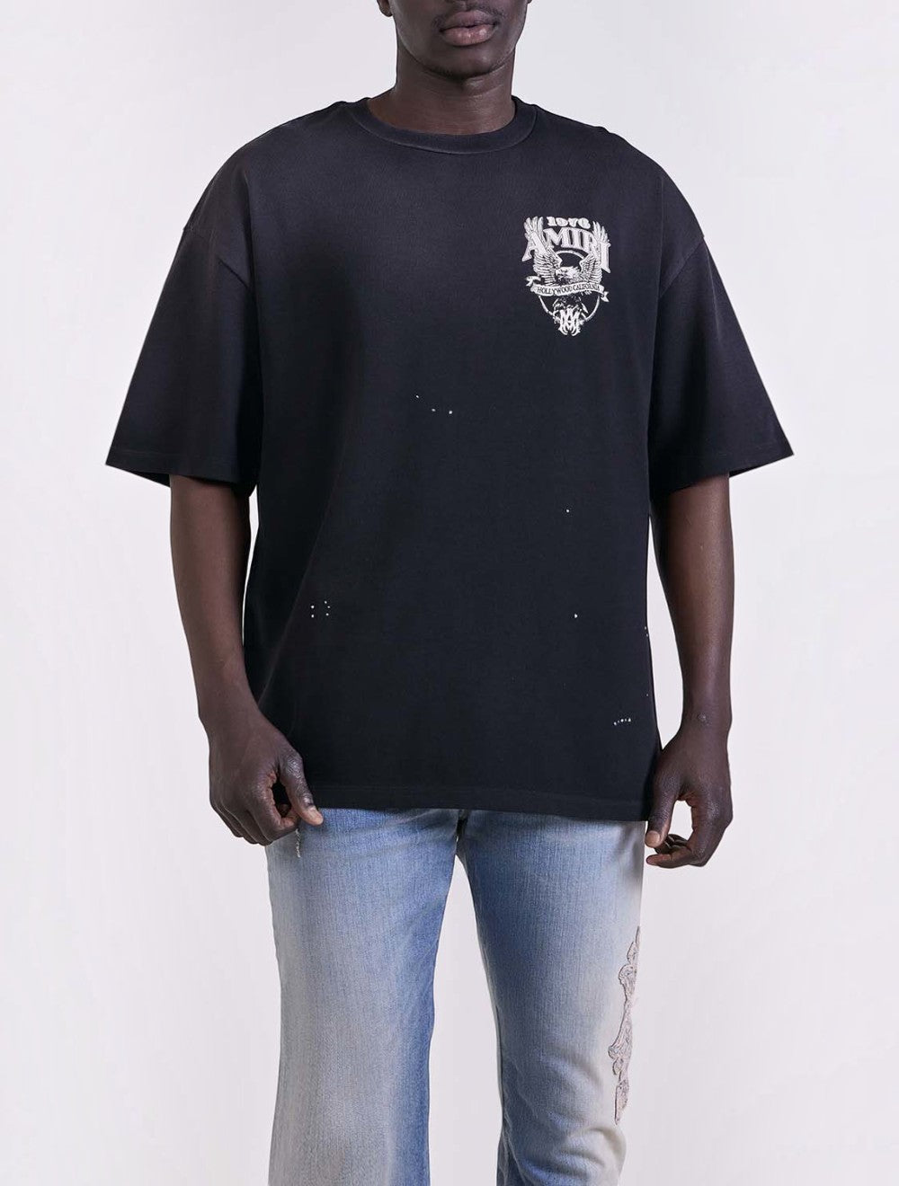 טי שירט Amiri Eagle כותנה אוברסייז